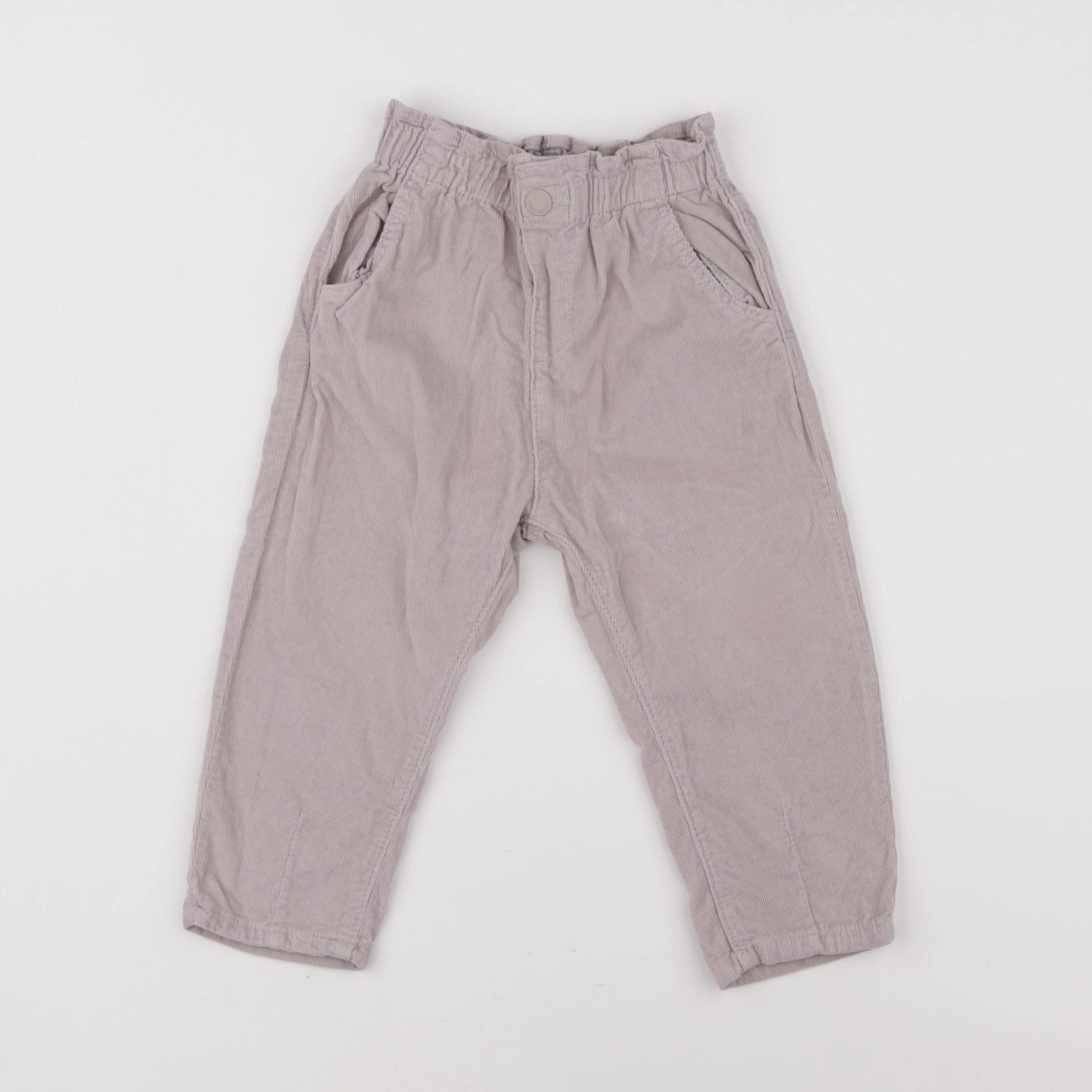 Zara - pantalon gris - 18/24 mois