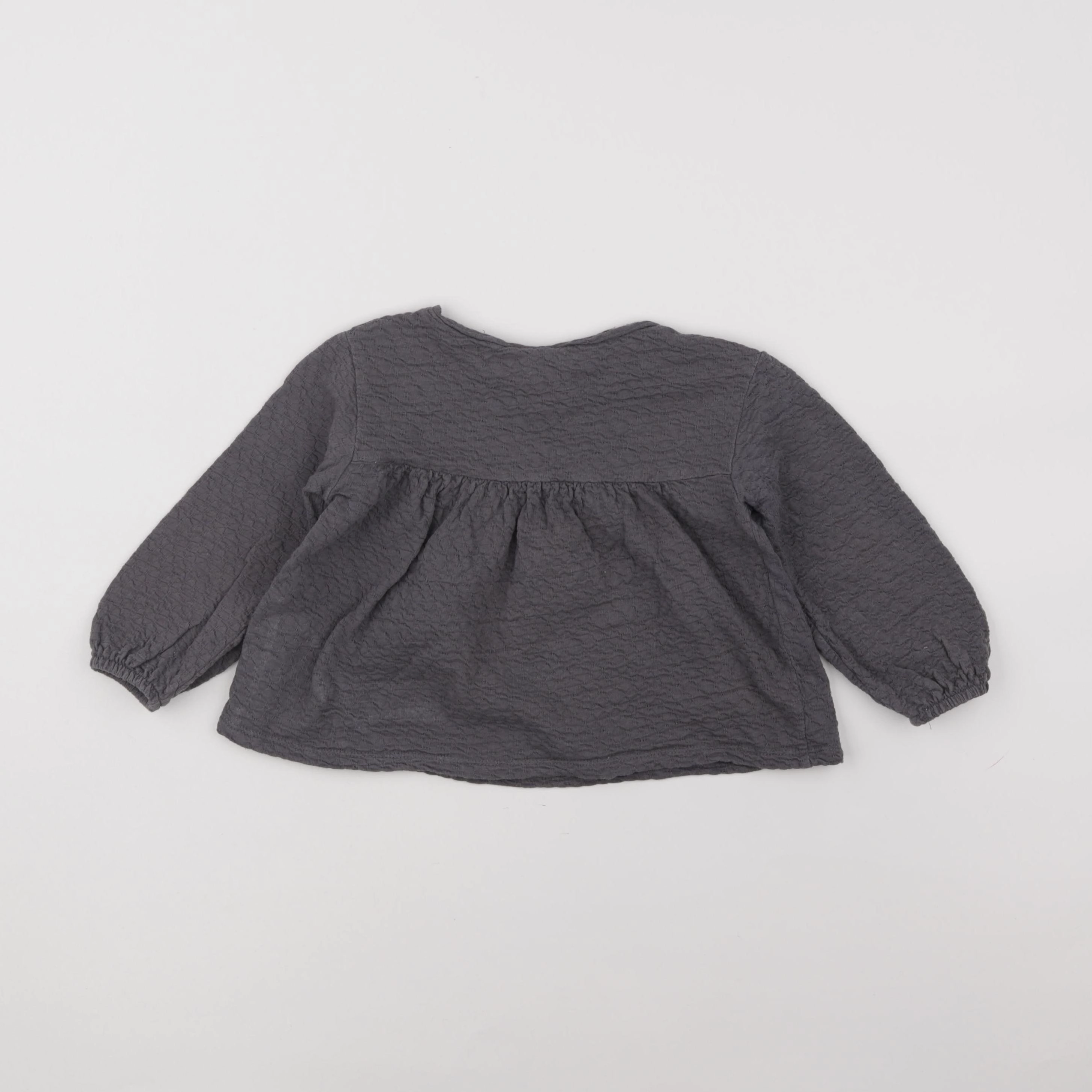 Zara - tee-shirt gris - 18/24 mois