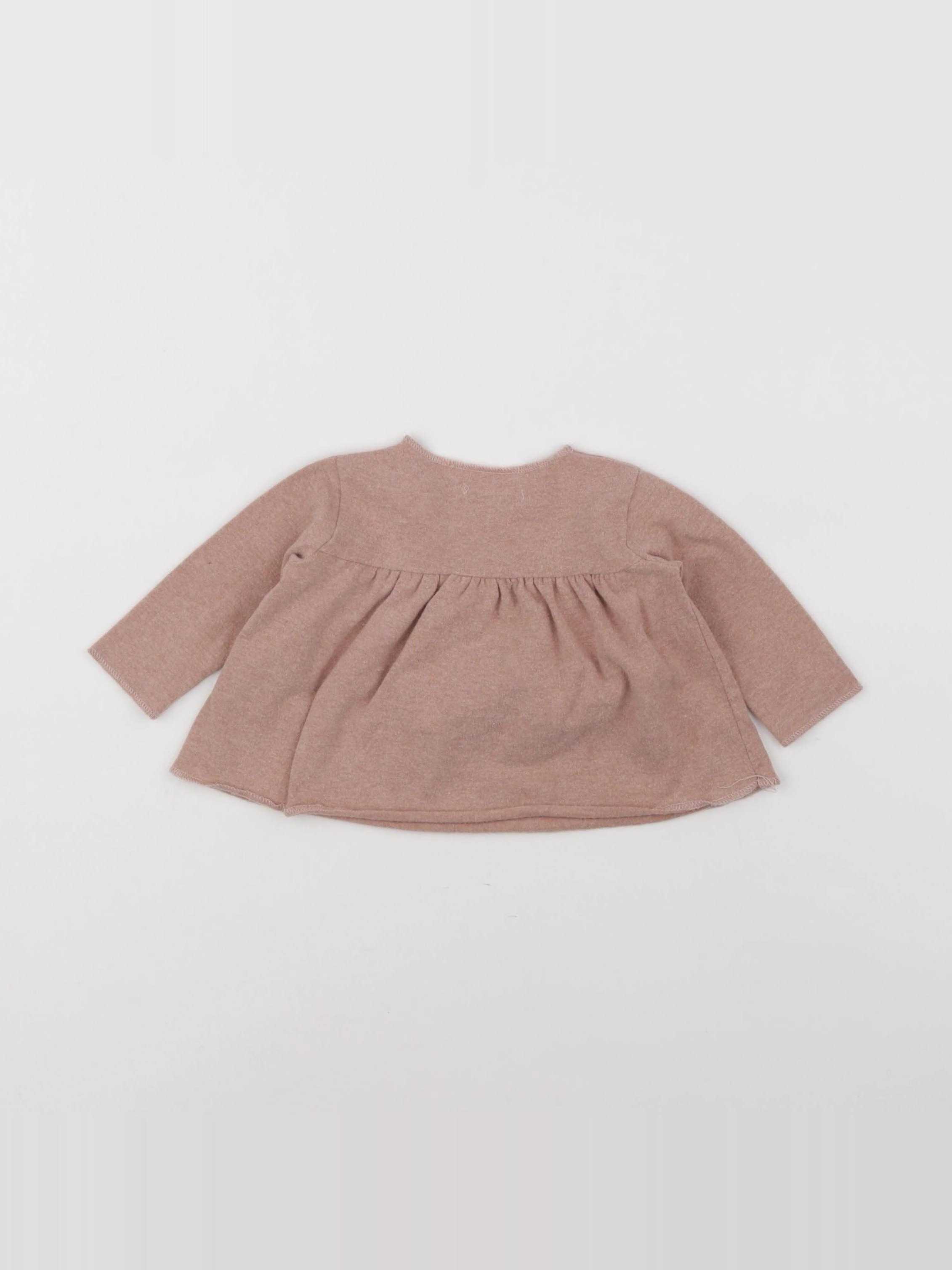 1+ In the family - pull rose - 3 mois