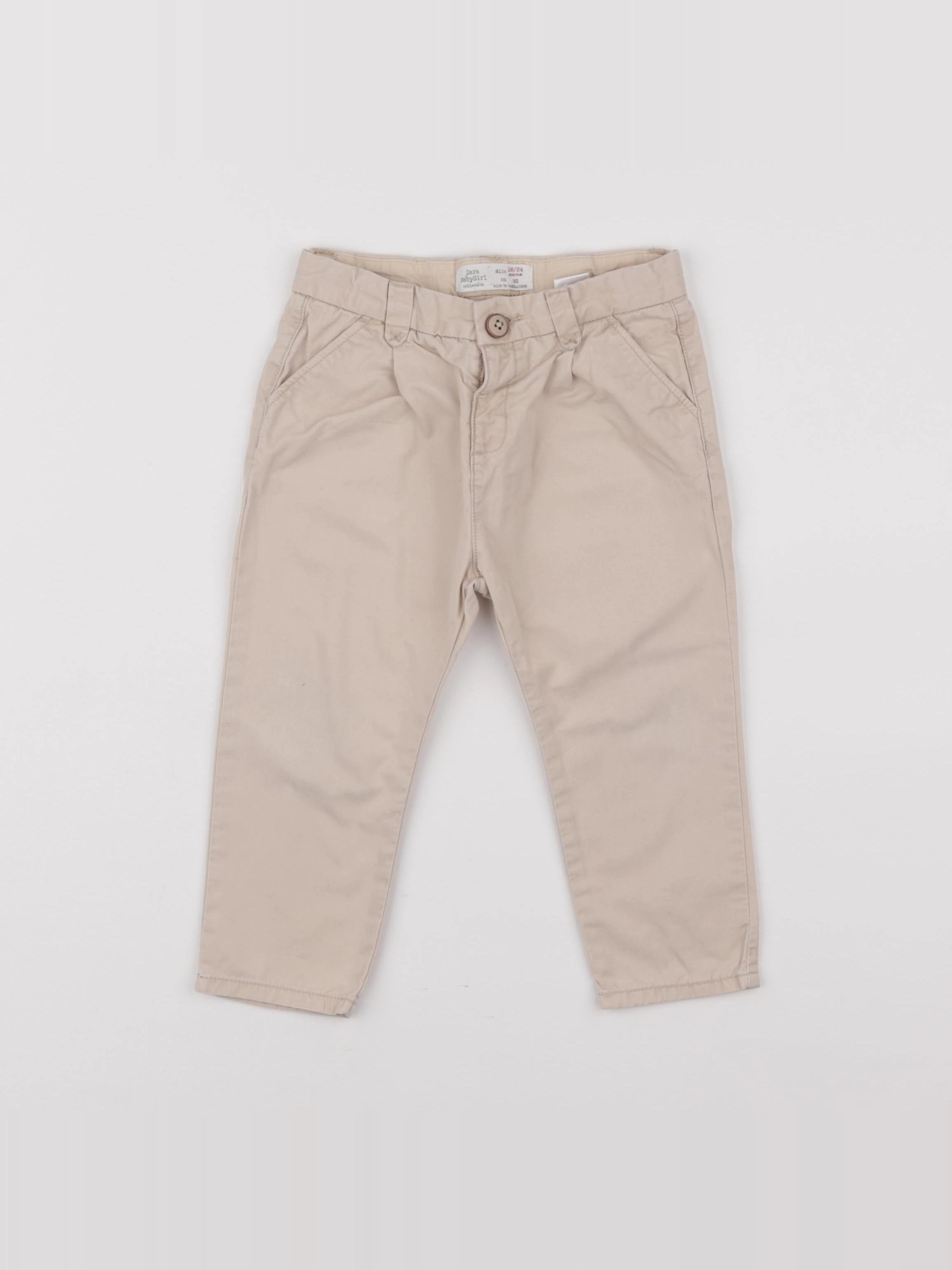 Zara - pantalon marron - 18/24 mois