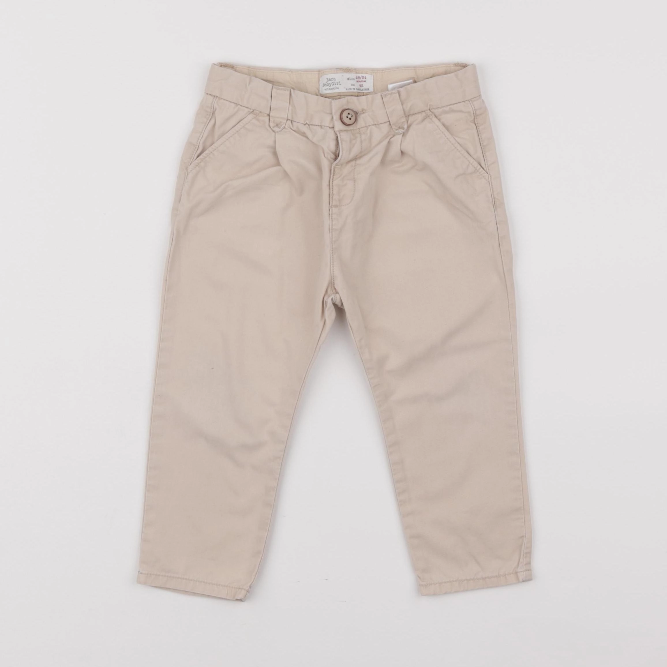 Zara - pantalon marron - 18/24 mois