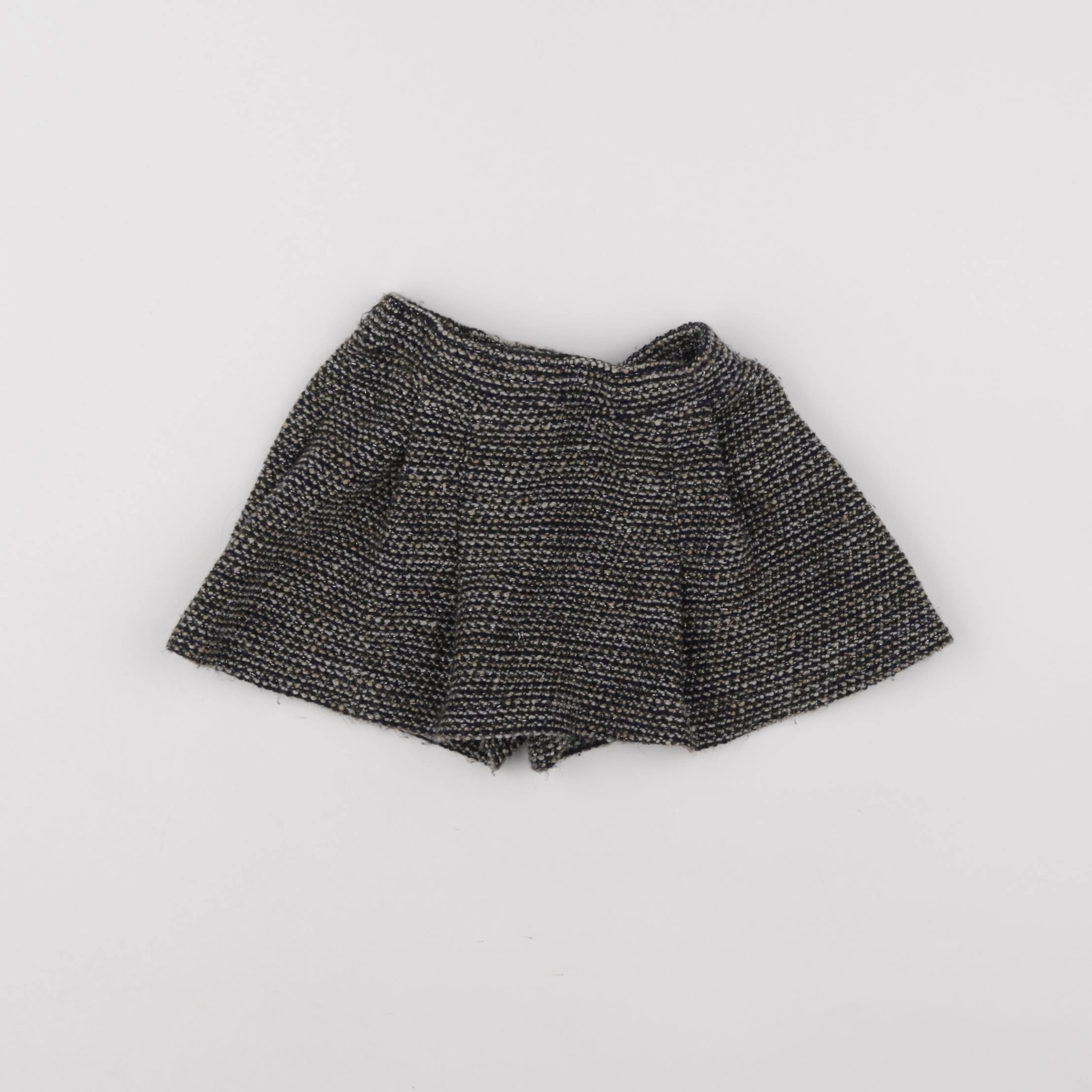 Zara - jupe short marron - 2/3 ans