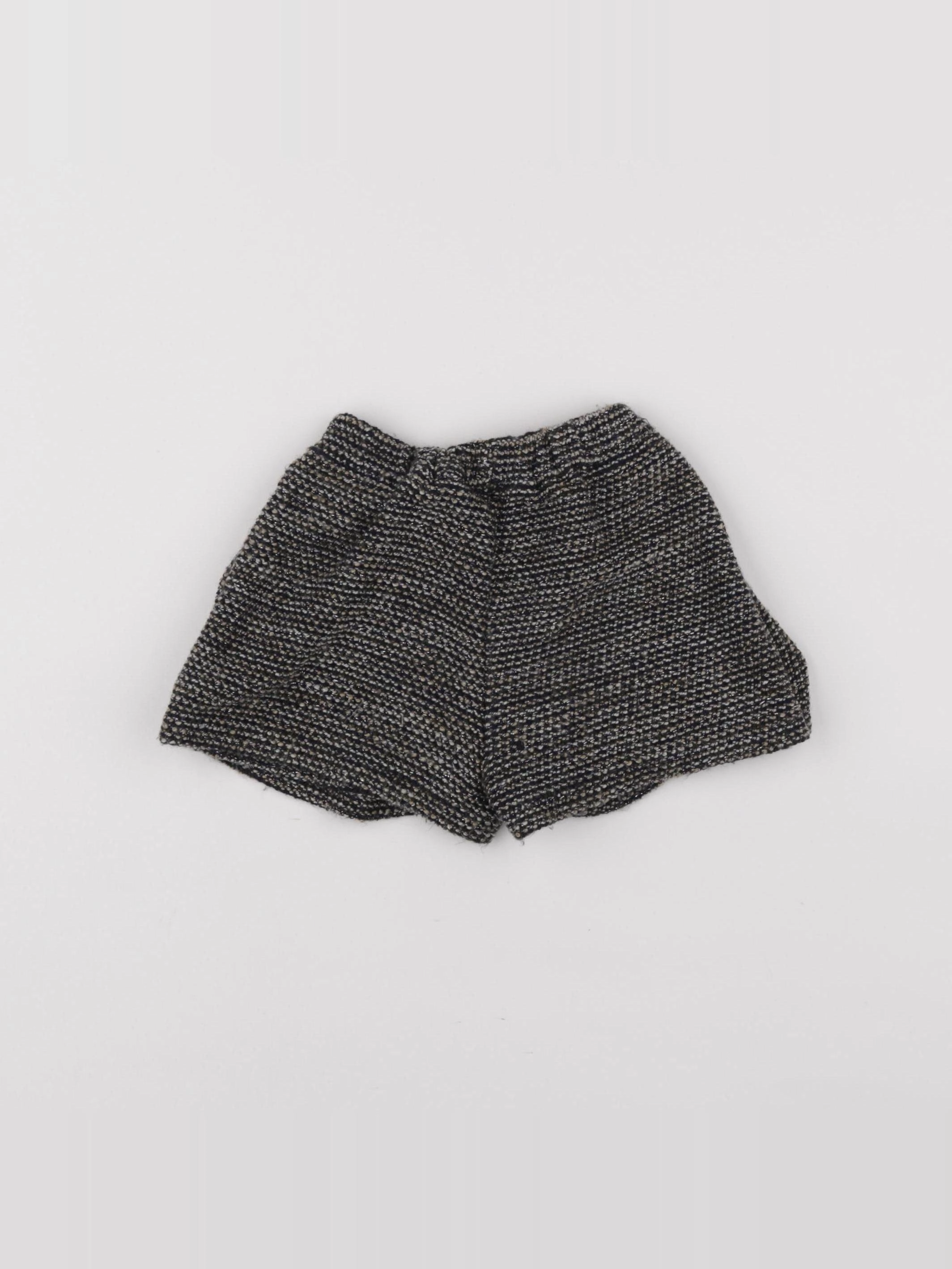 Zara - jupe short marron - 2/3 ans