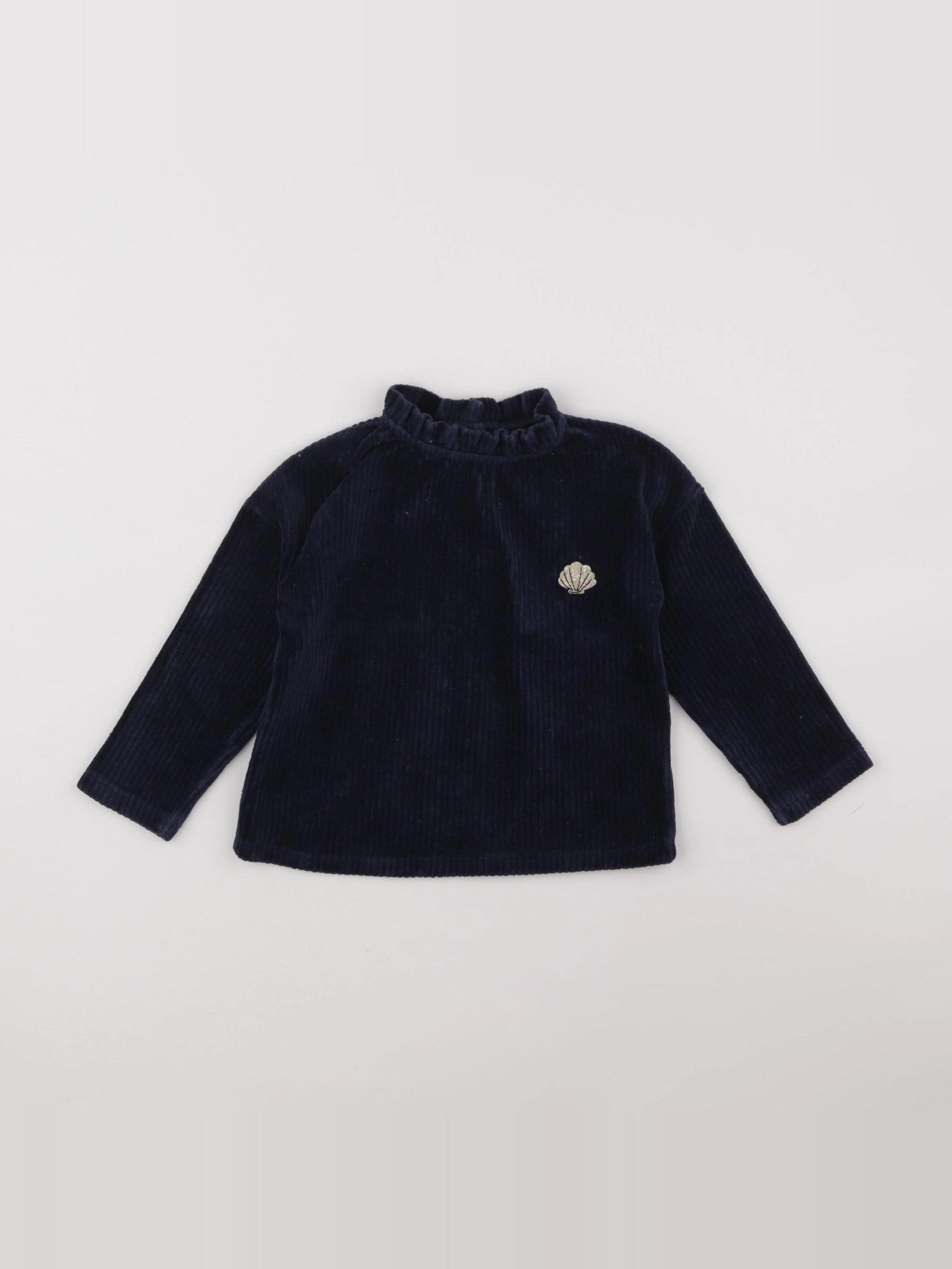 Vertbaudet - pull bleu - 3 ans