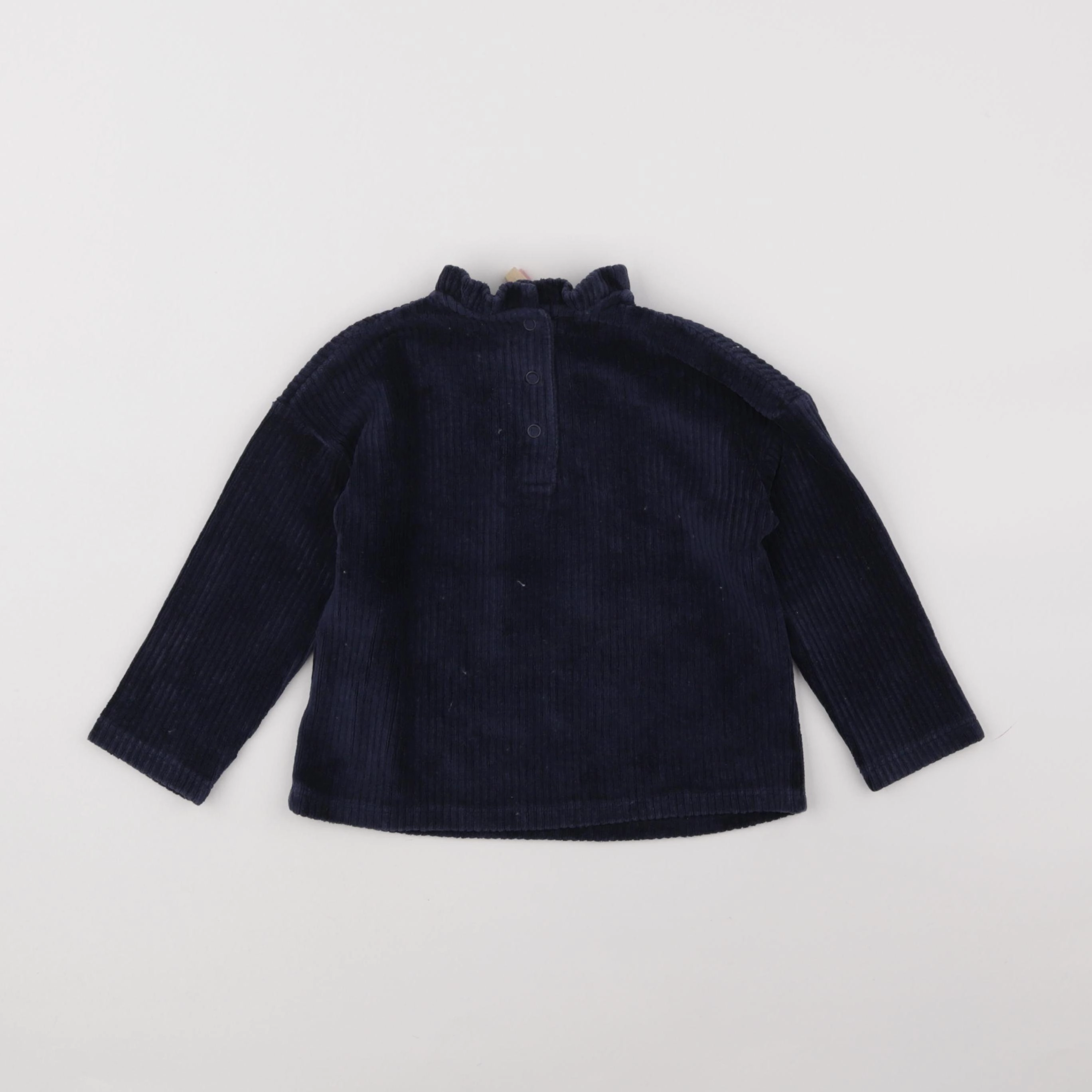 Vertbaudet - pull bleu - 3 ans