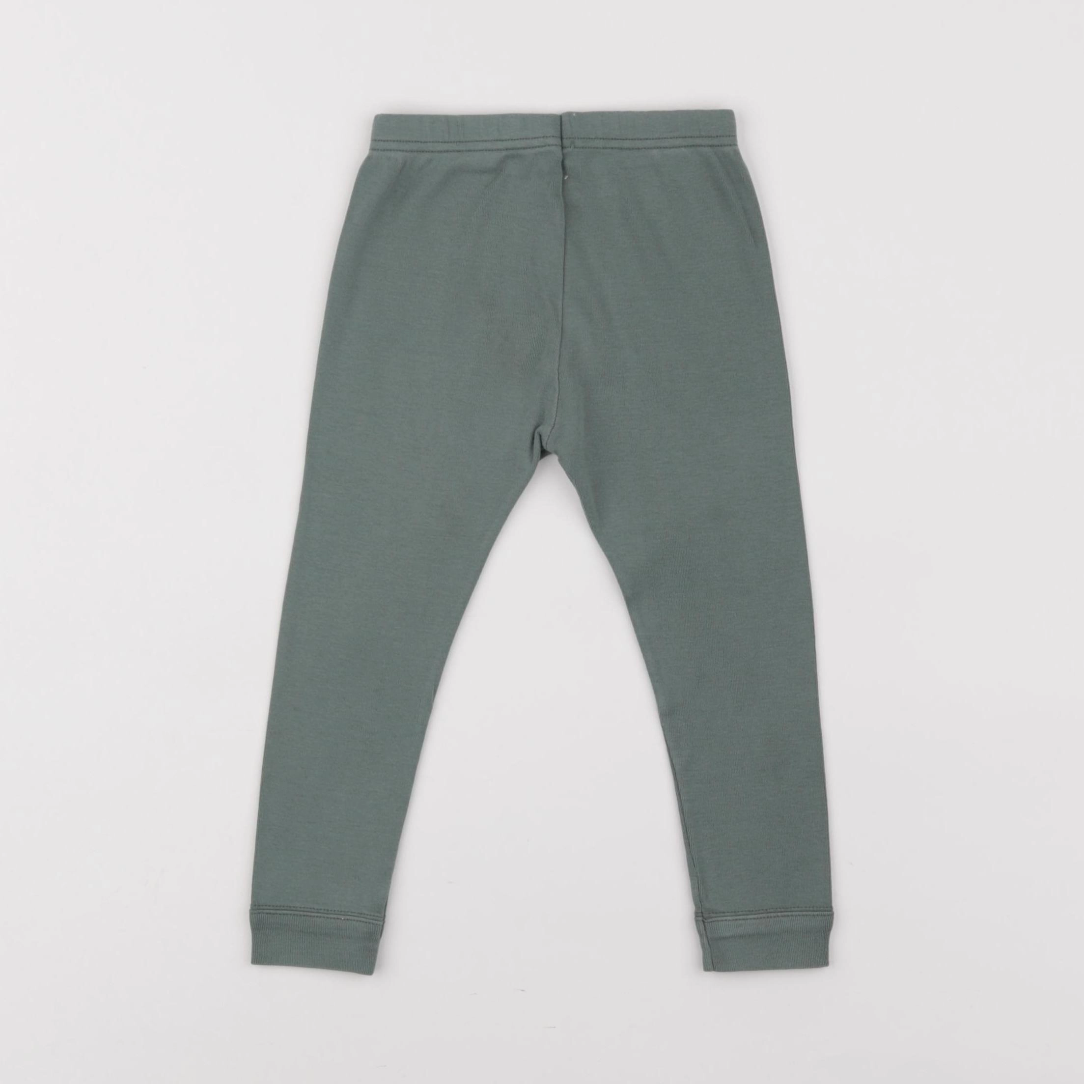 Petit Bateau - legging vert - 24 mois