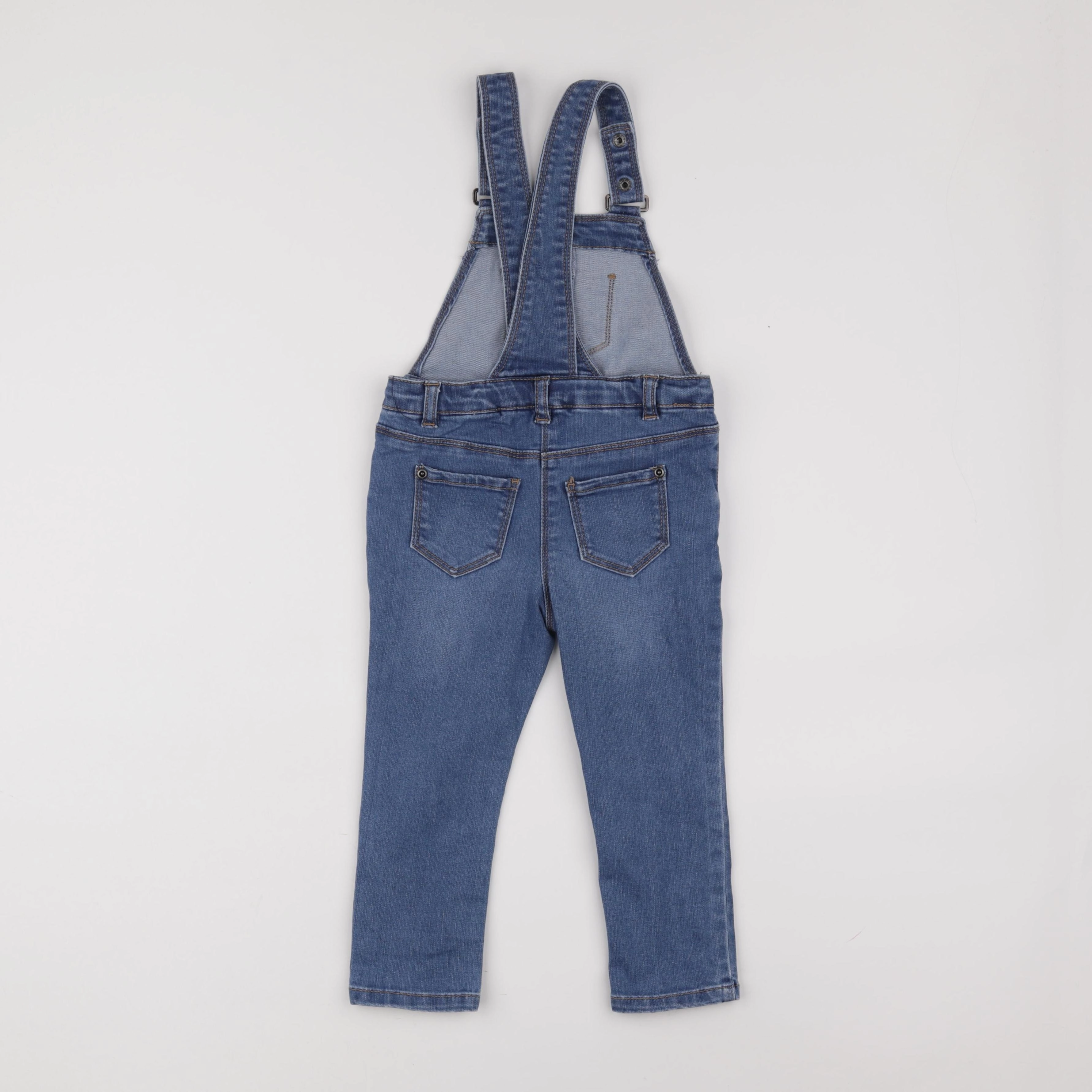 Vertbaudet - salopette bleu - 3 ans