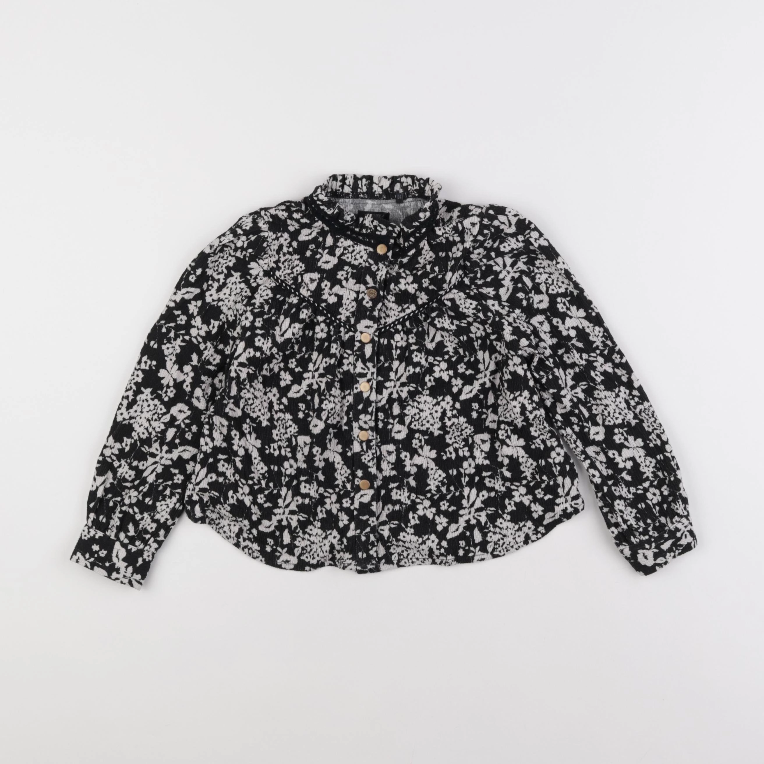 IKKS - blouse noir - 4 ans
