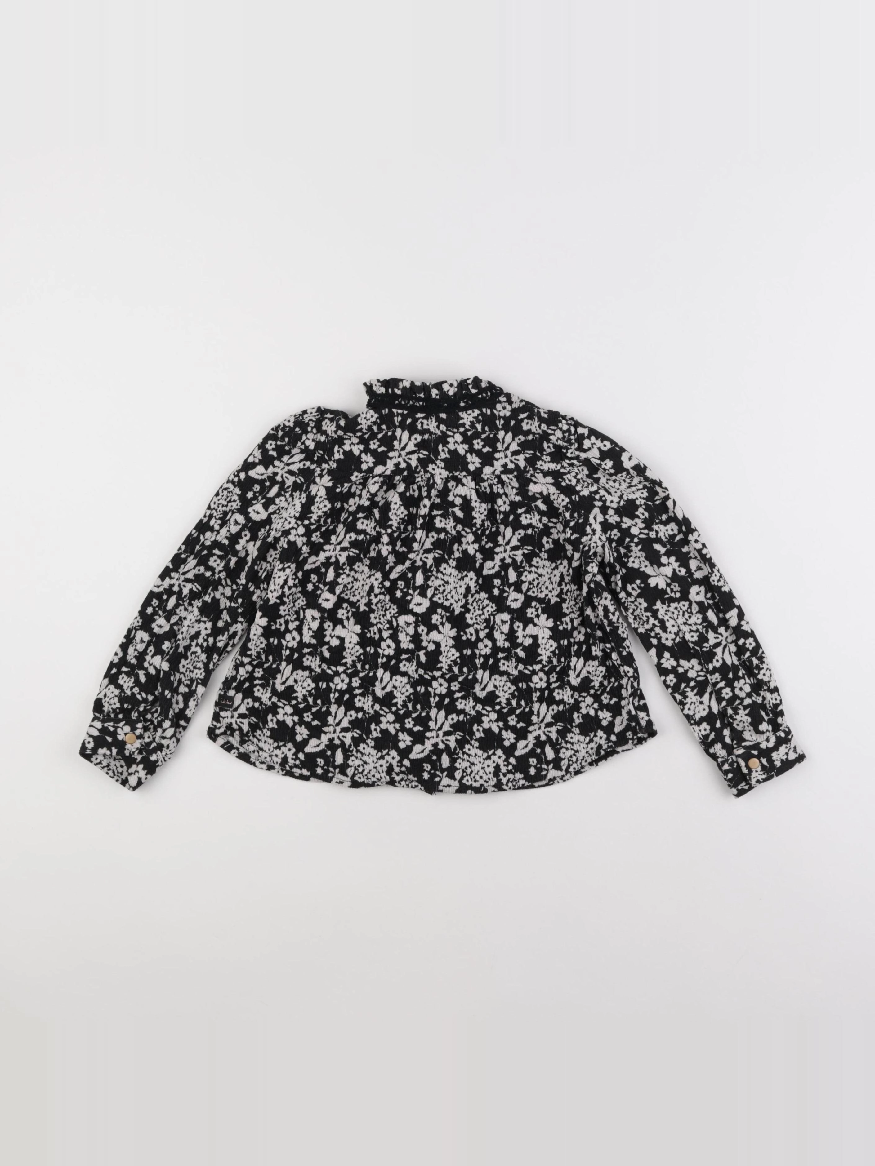 IKKS - blouse noir - 4 ans