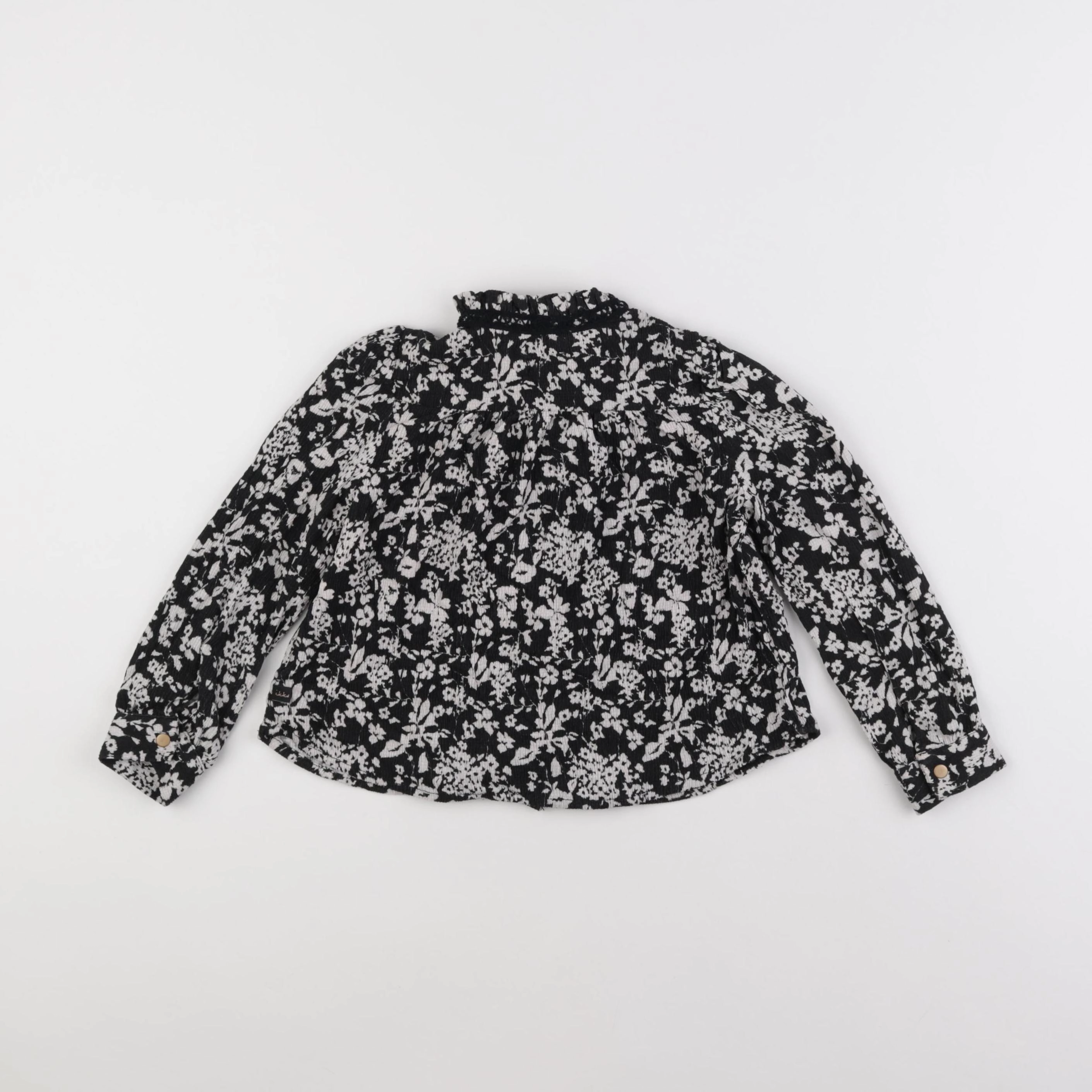 IKKS - blouse noir - 4 ans