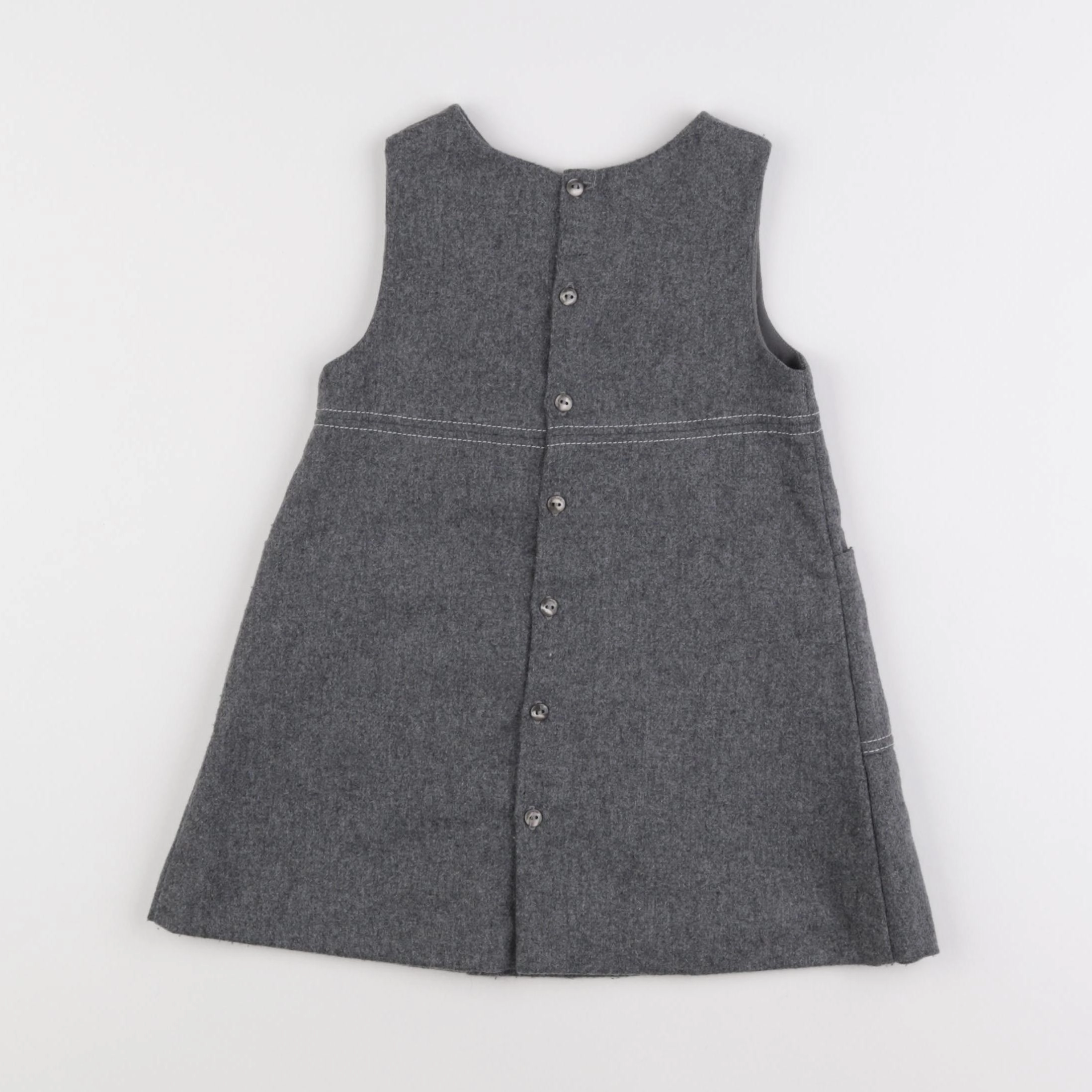Jacadi - robe gris - 2 ans