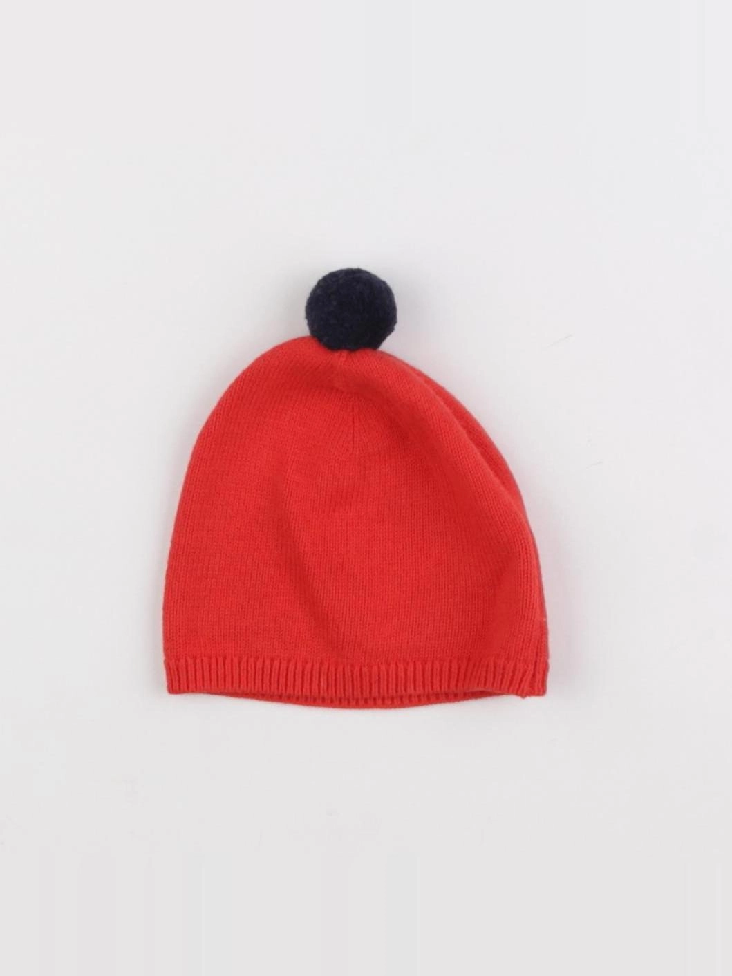 Jacadi - bonnet rouge - 3 mois