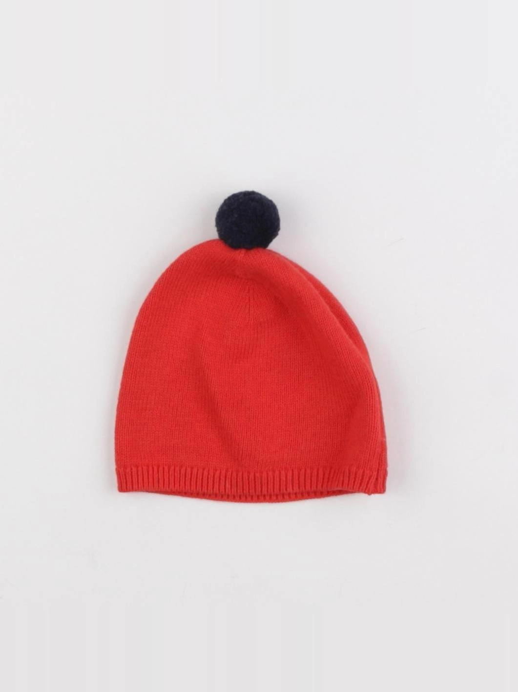 Jacadi - bonnet rouge - 3 mois