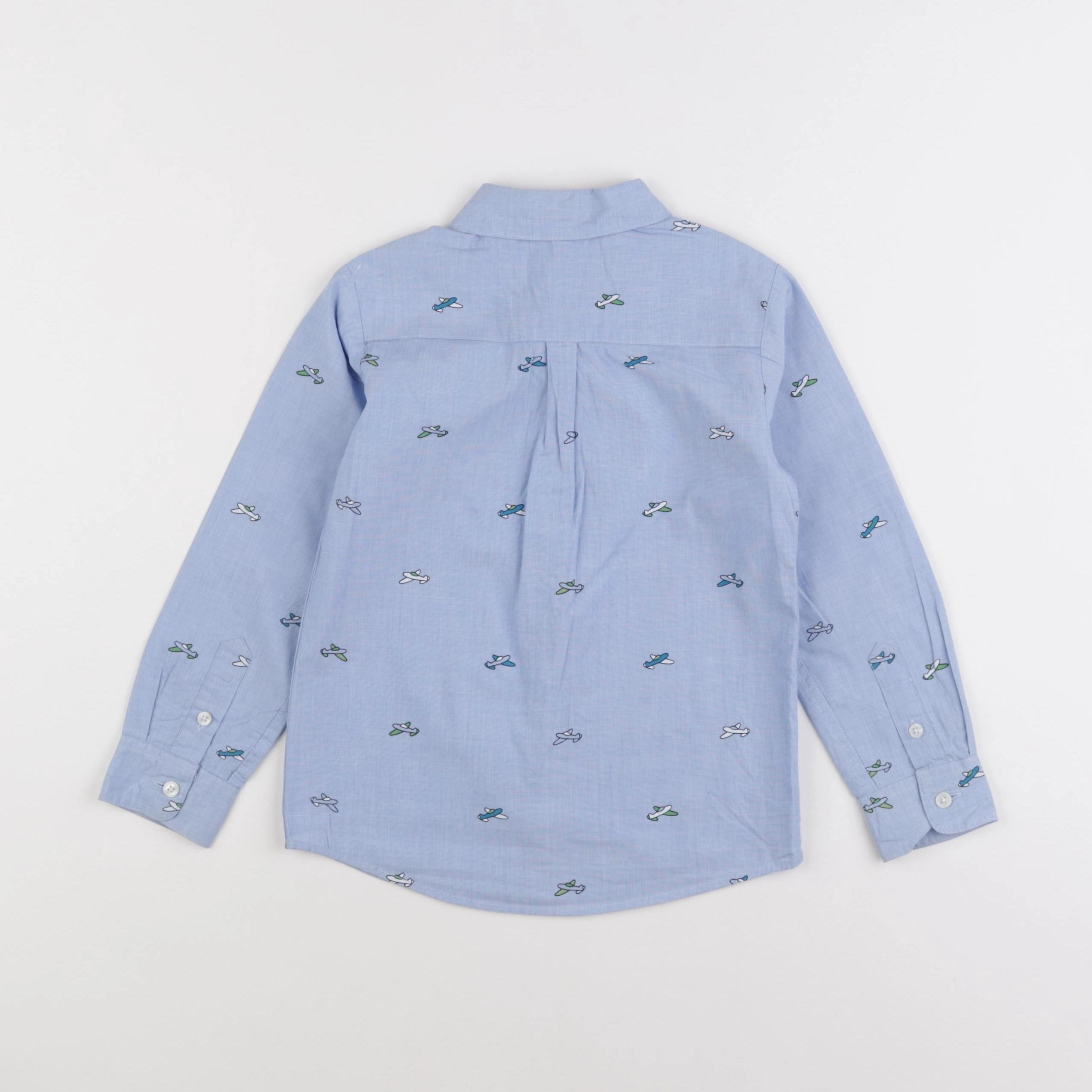 Jacadi - chemise bleu - 5 ans