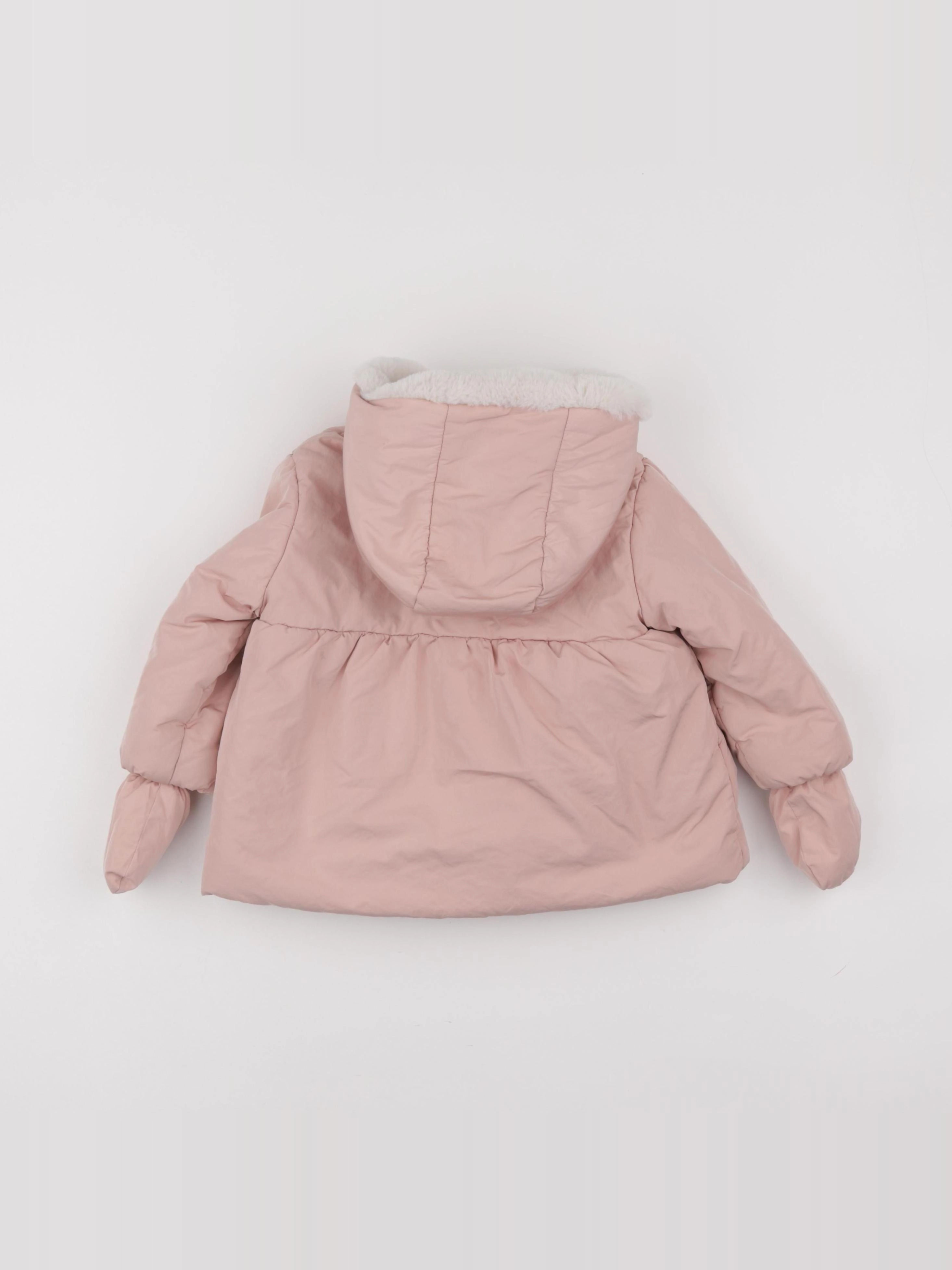 Cyrillus - doudoune rose - 24 mois