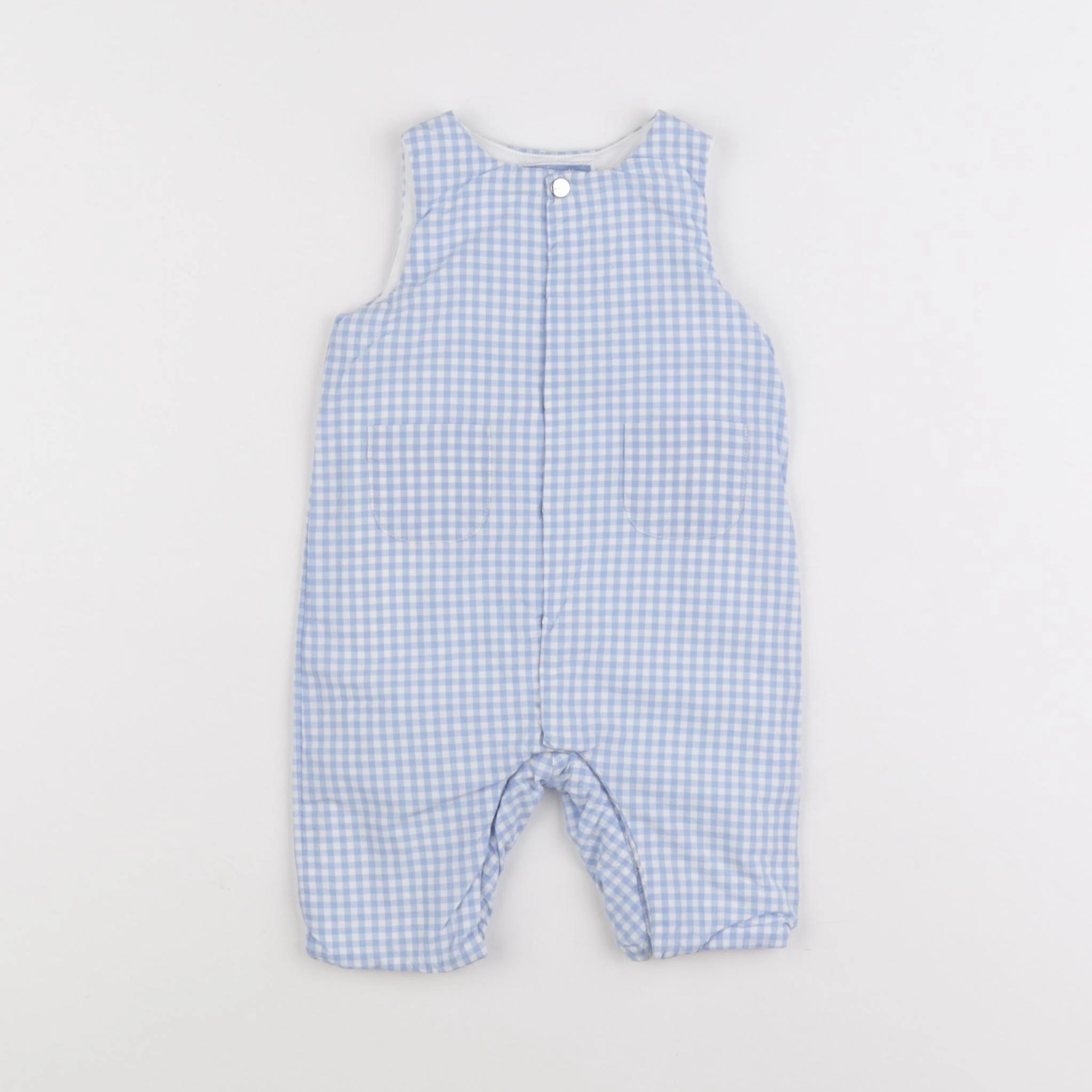 Jacadi - combinaison blanc, bleu - 3 mois