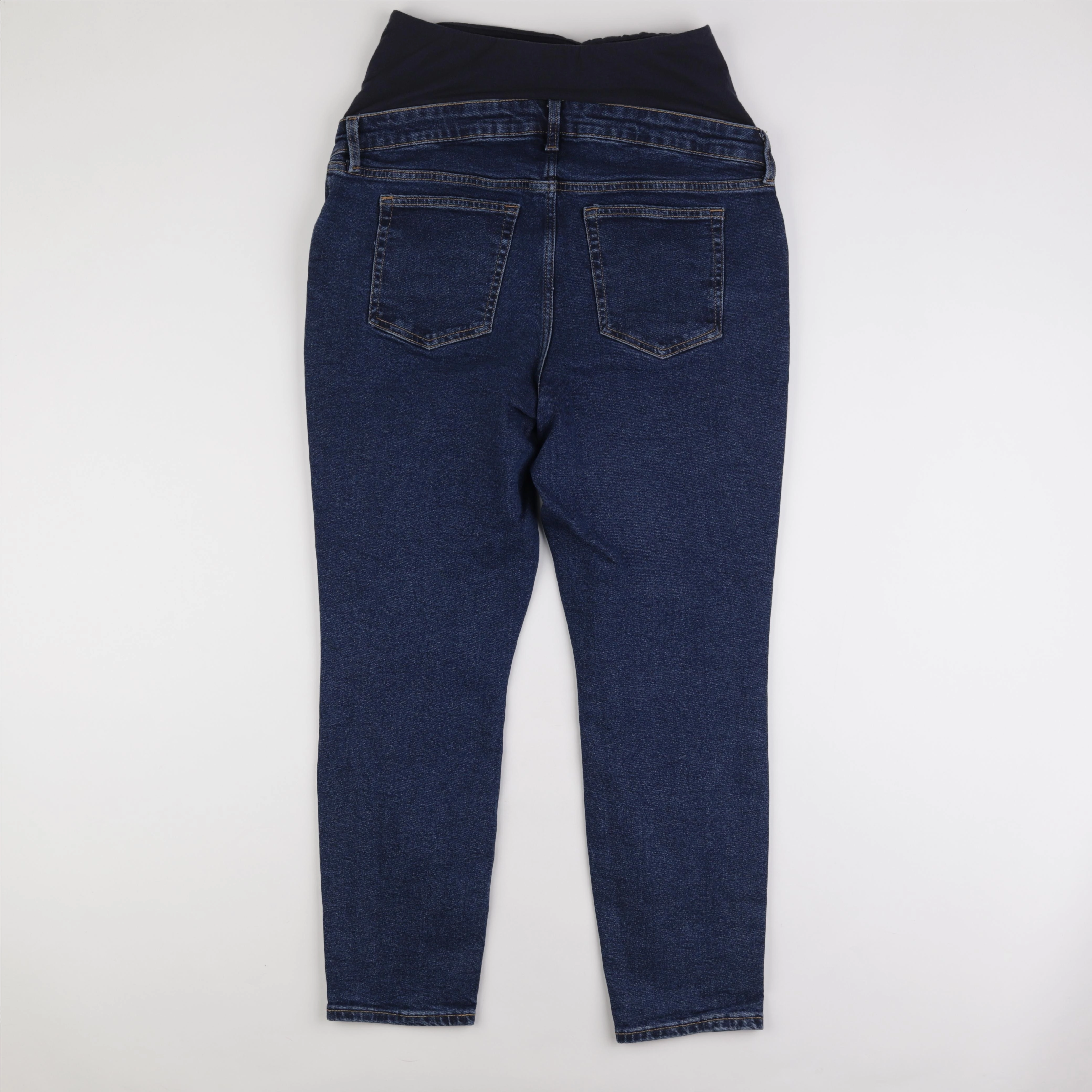 H&M - jean grossesse bleu - l