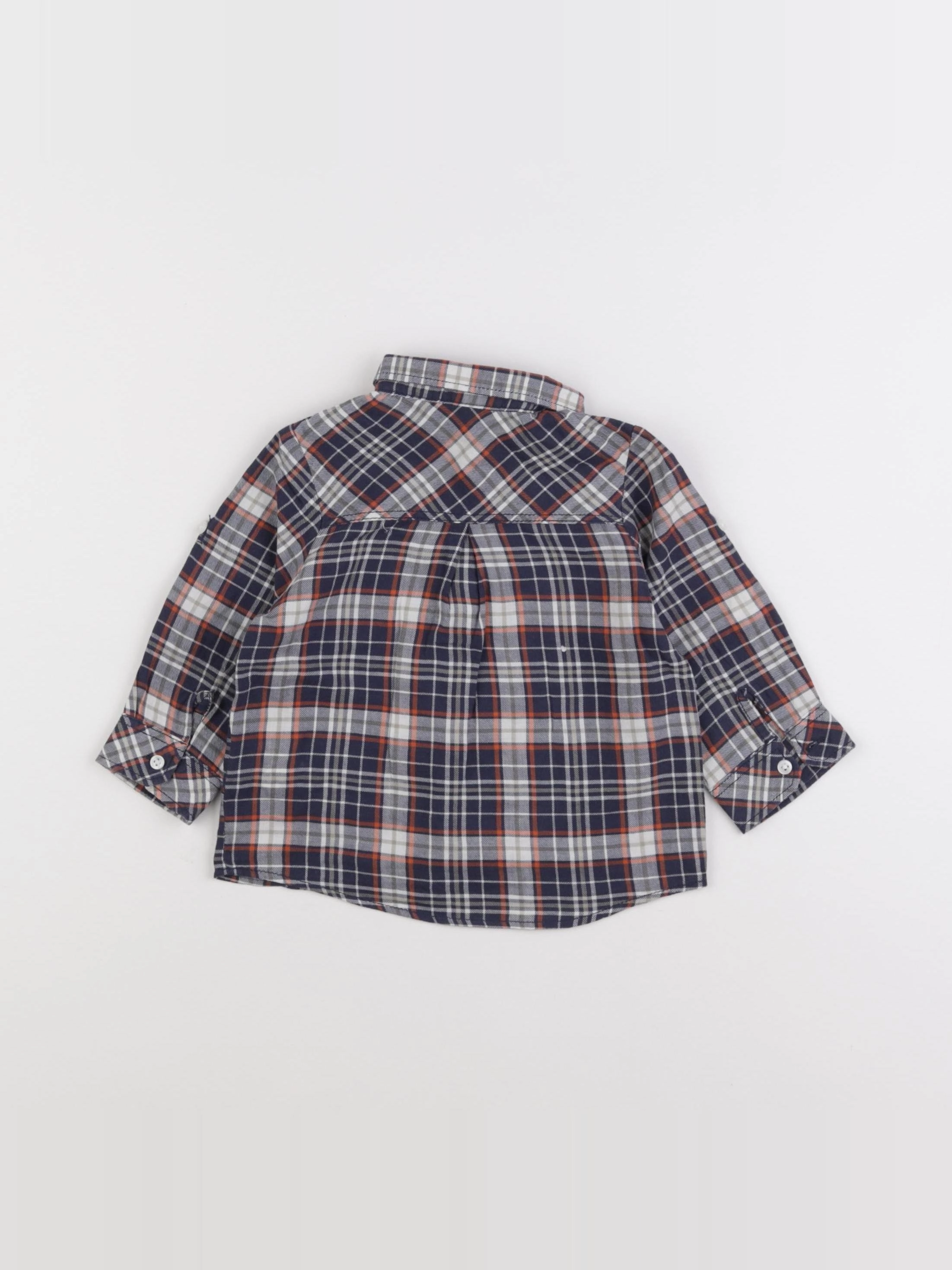 Tape à l'oeil - chemise multicolore - 12 mois