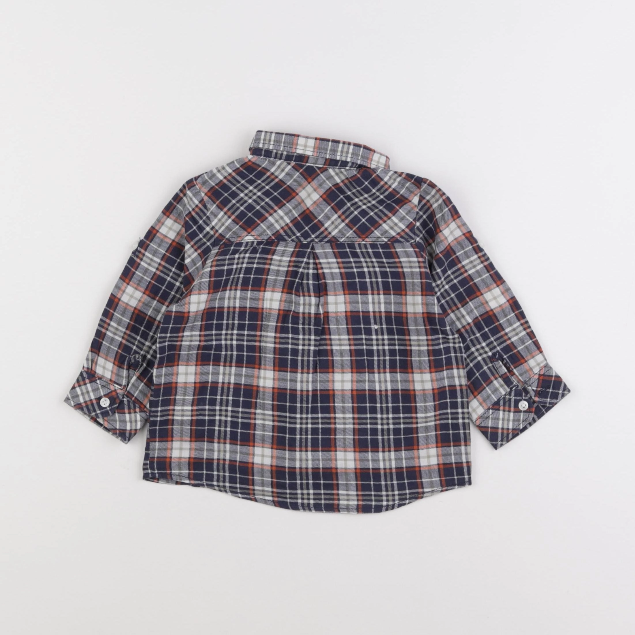 Tape à l'oeil - chemise multicolore - 12 mois