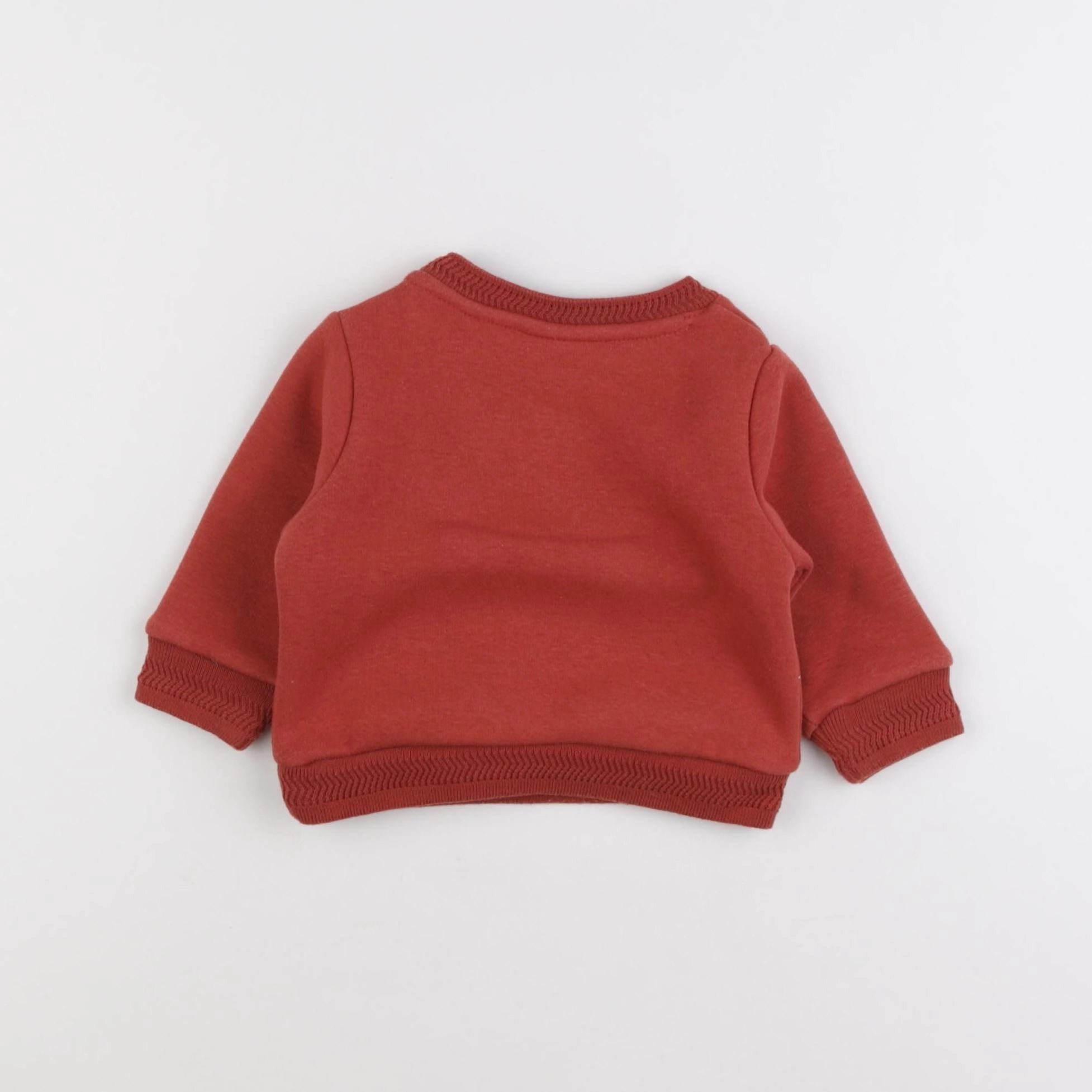 Tape à l'oeil - sweat orange - 3 mois