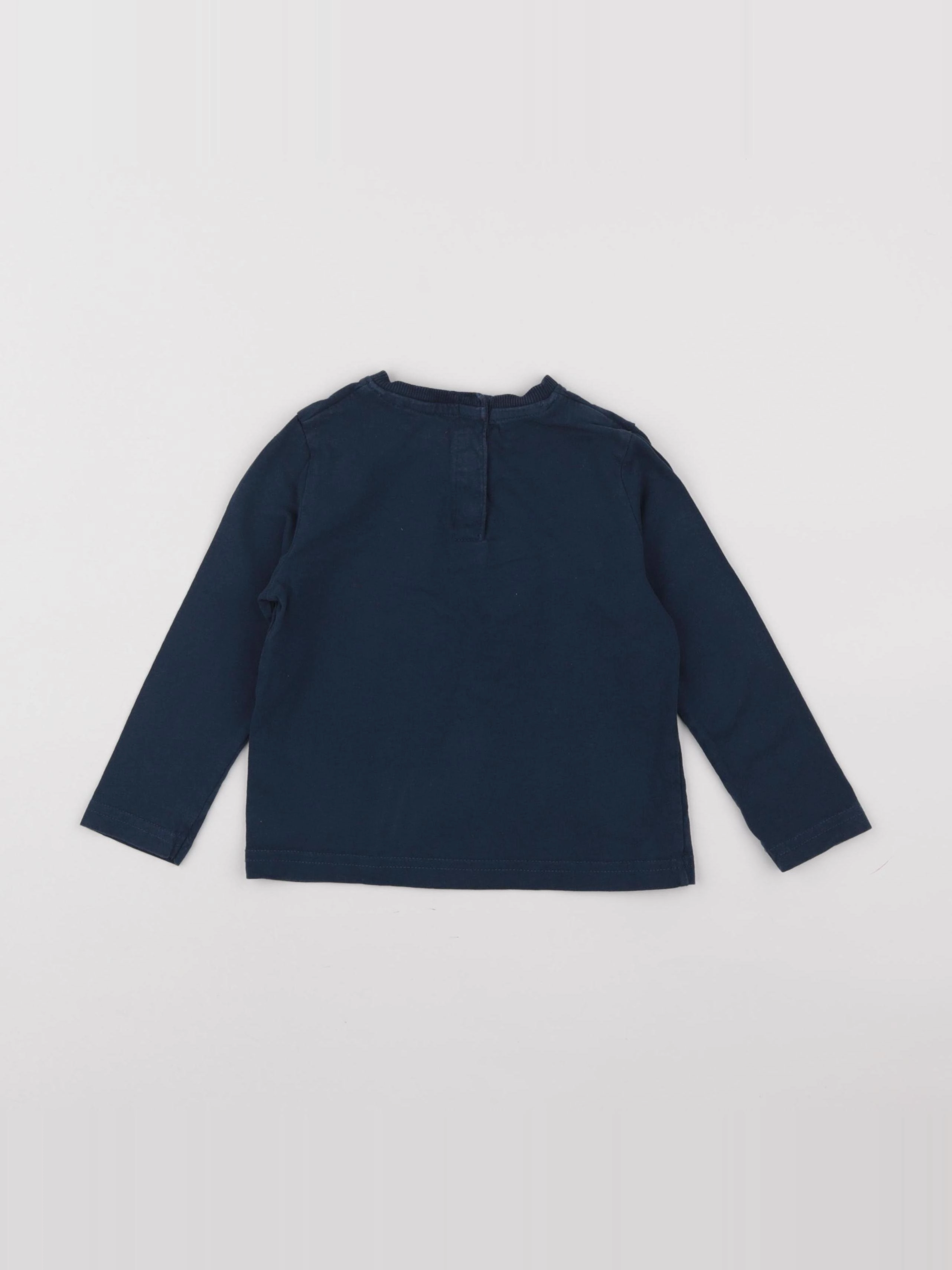 Manor Kids - tee-shirt bleu - 3 ans