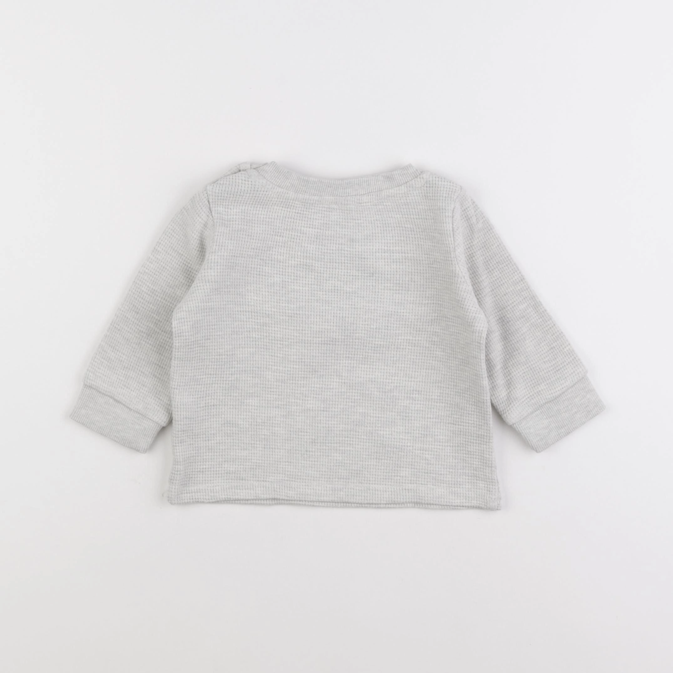 Tape à l'oeil - sweat gris - 12 mois