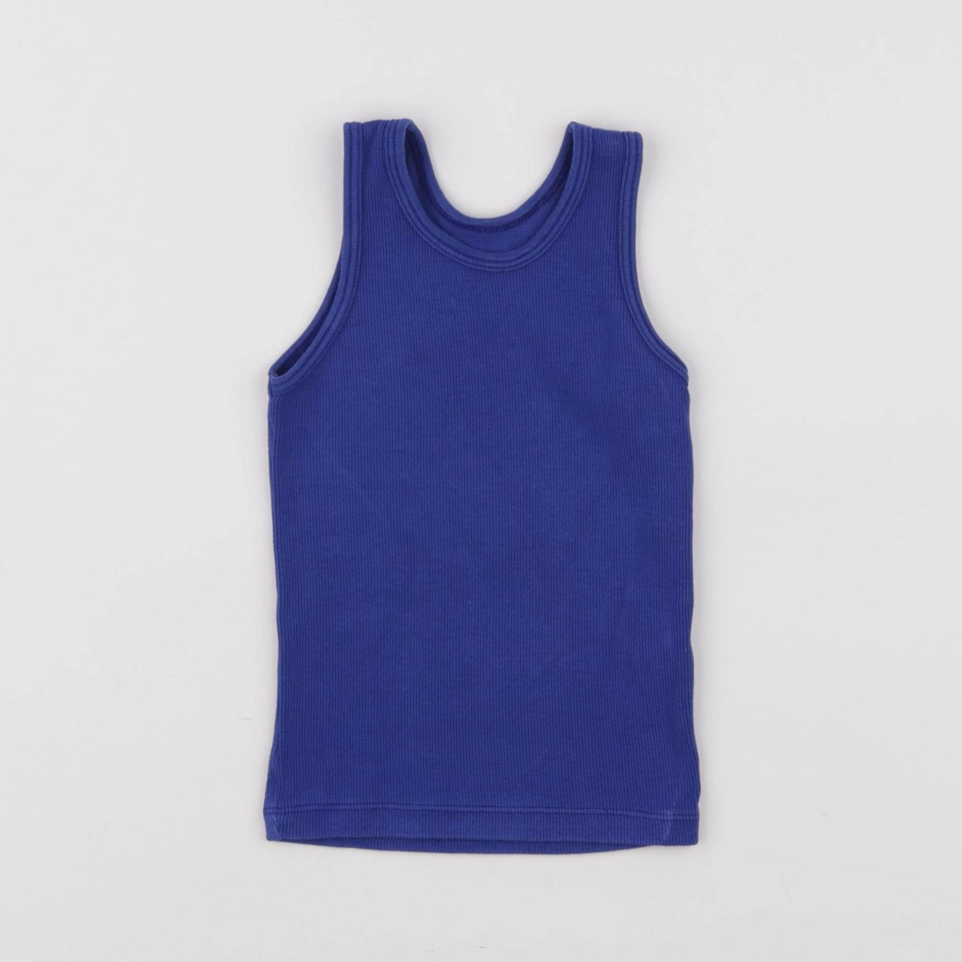 Bonton - maillot de corps bleu - 18 mois