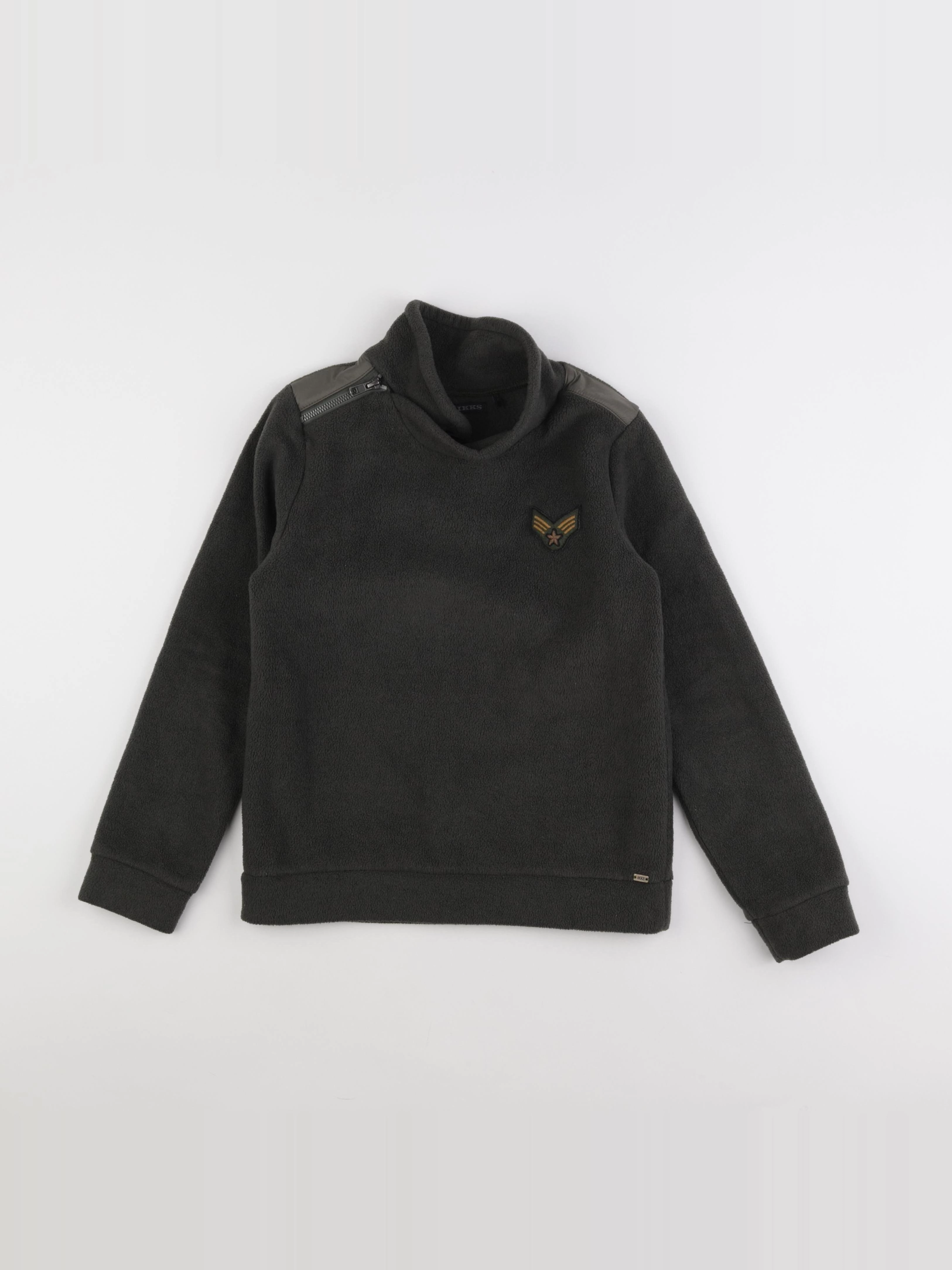 IKKS - polaire vert - 10 ans