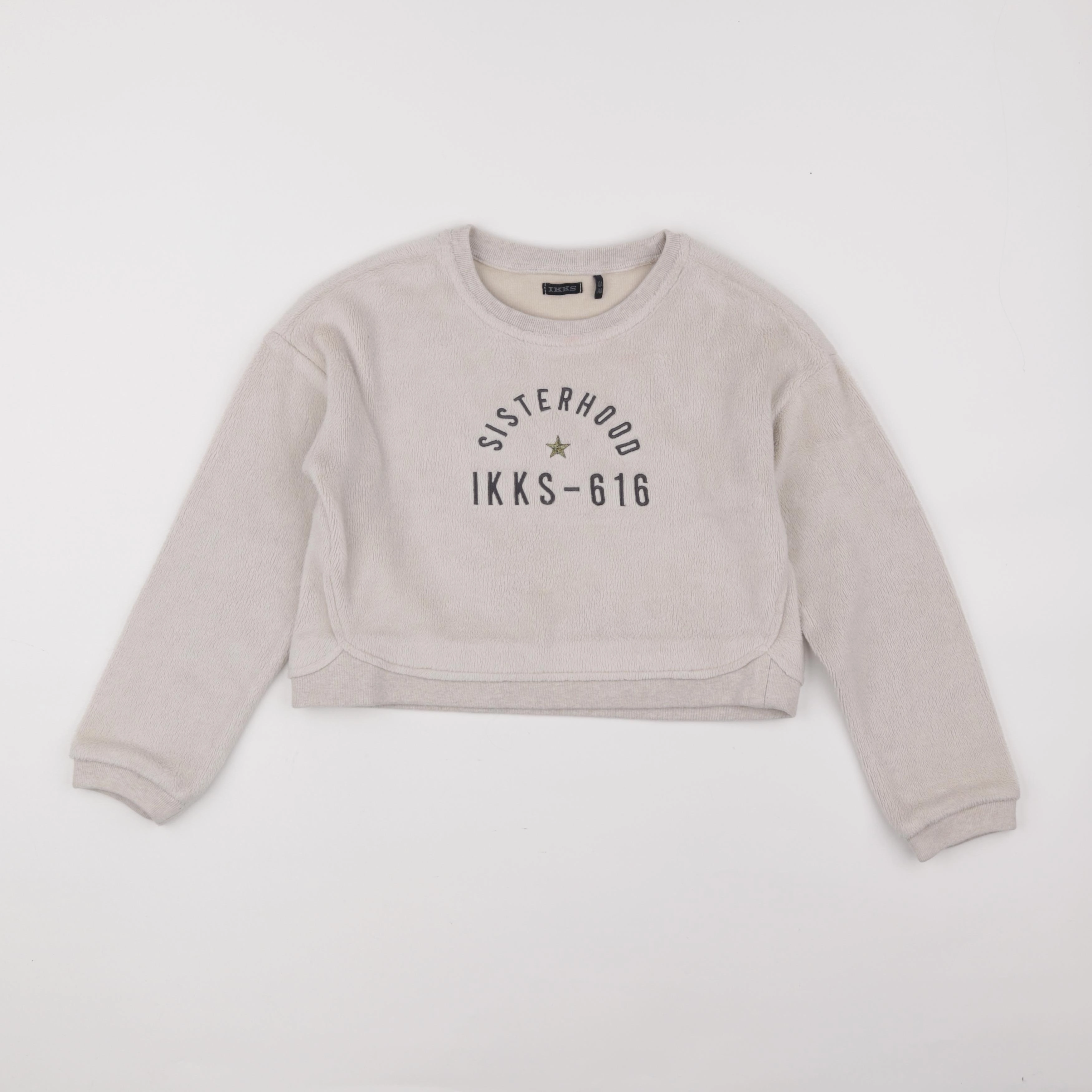 IKKS - sweat beige - 10 ans