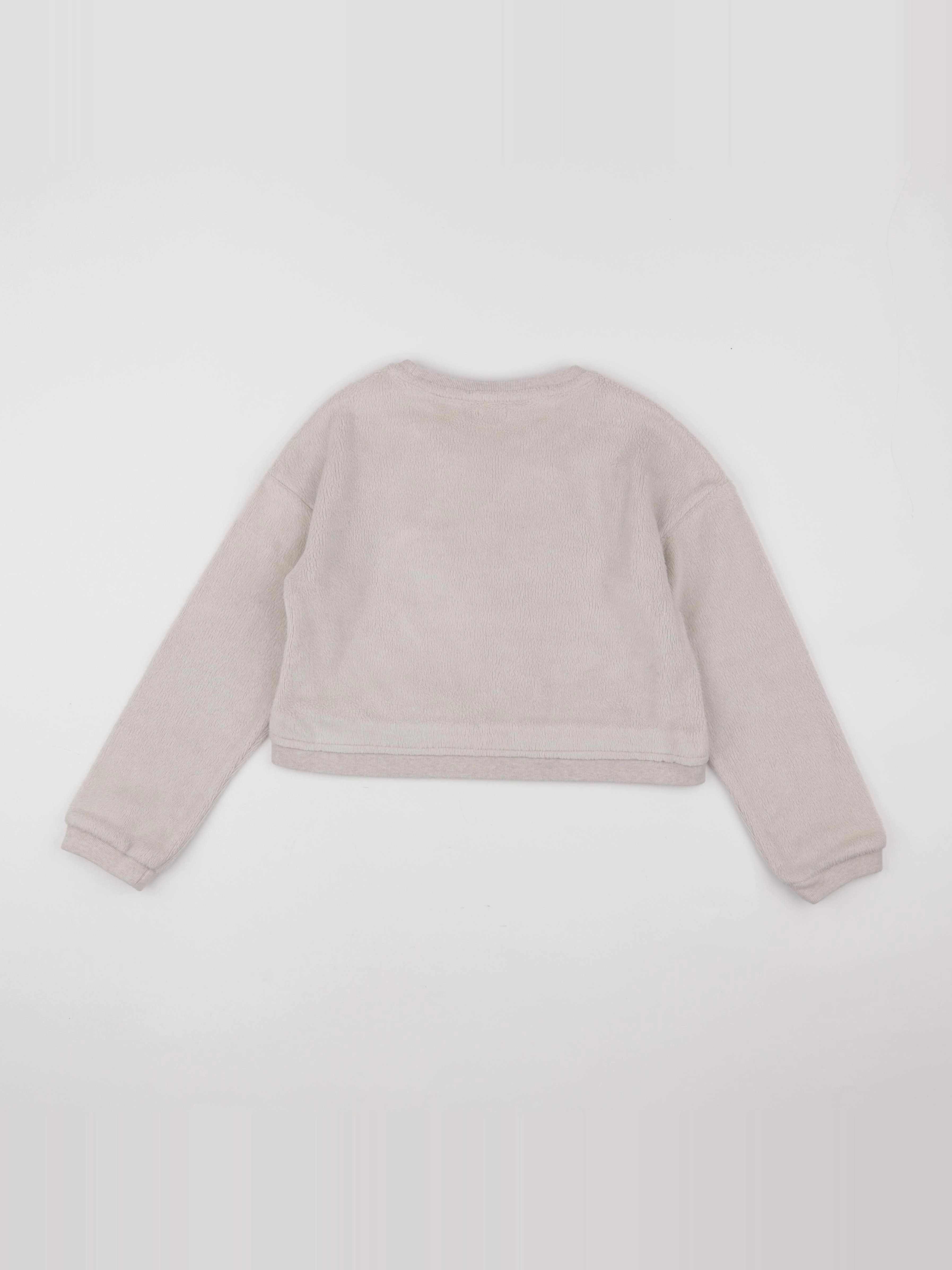 IKKS - sweat beige - 10 ans