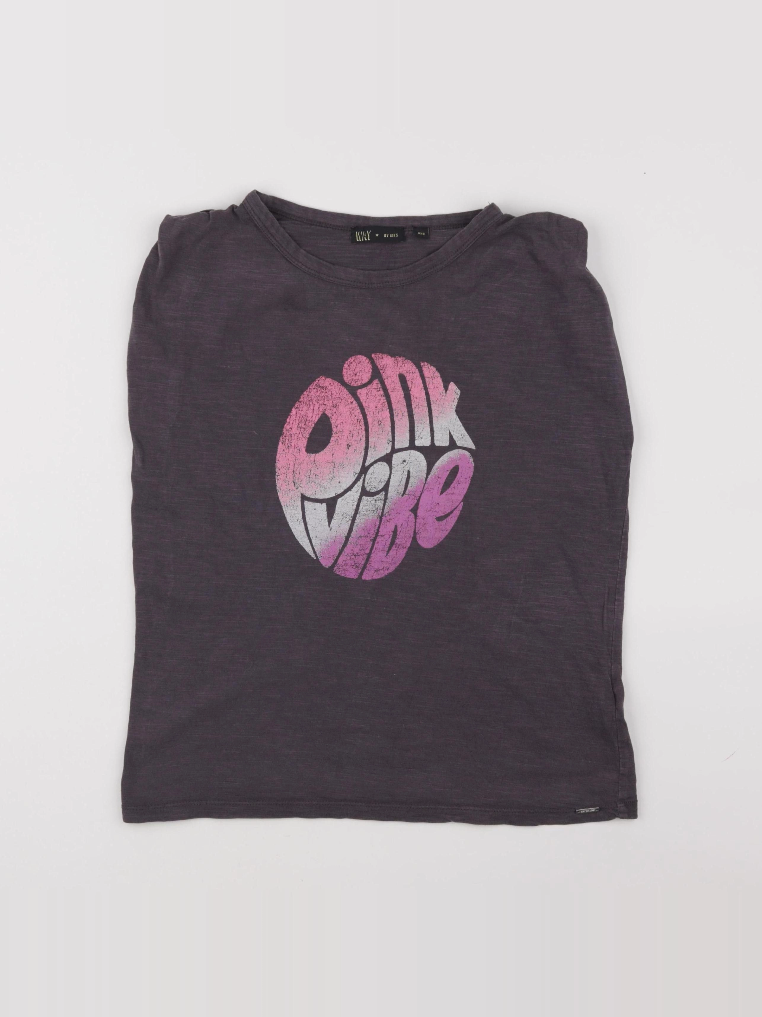 IKKS - tee-shirt gris - 10 ans