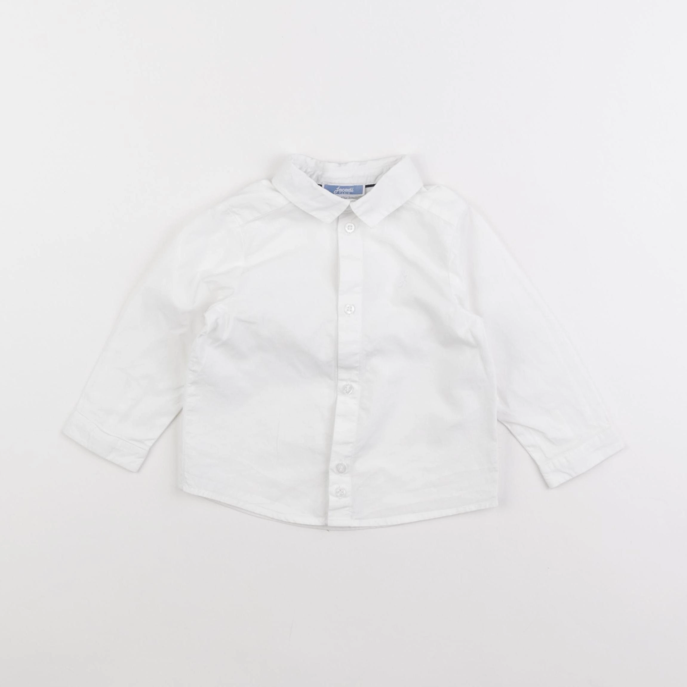 Jacadi - chemise blanc - 12 mois