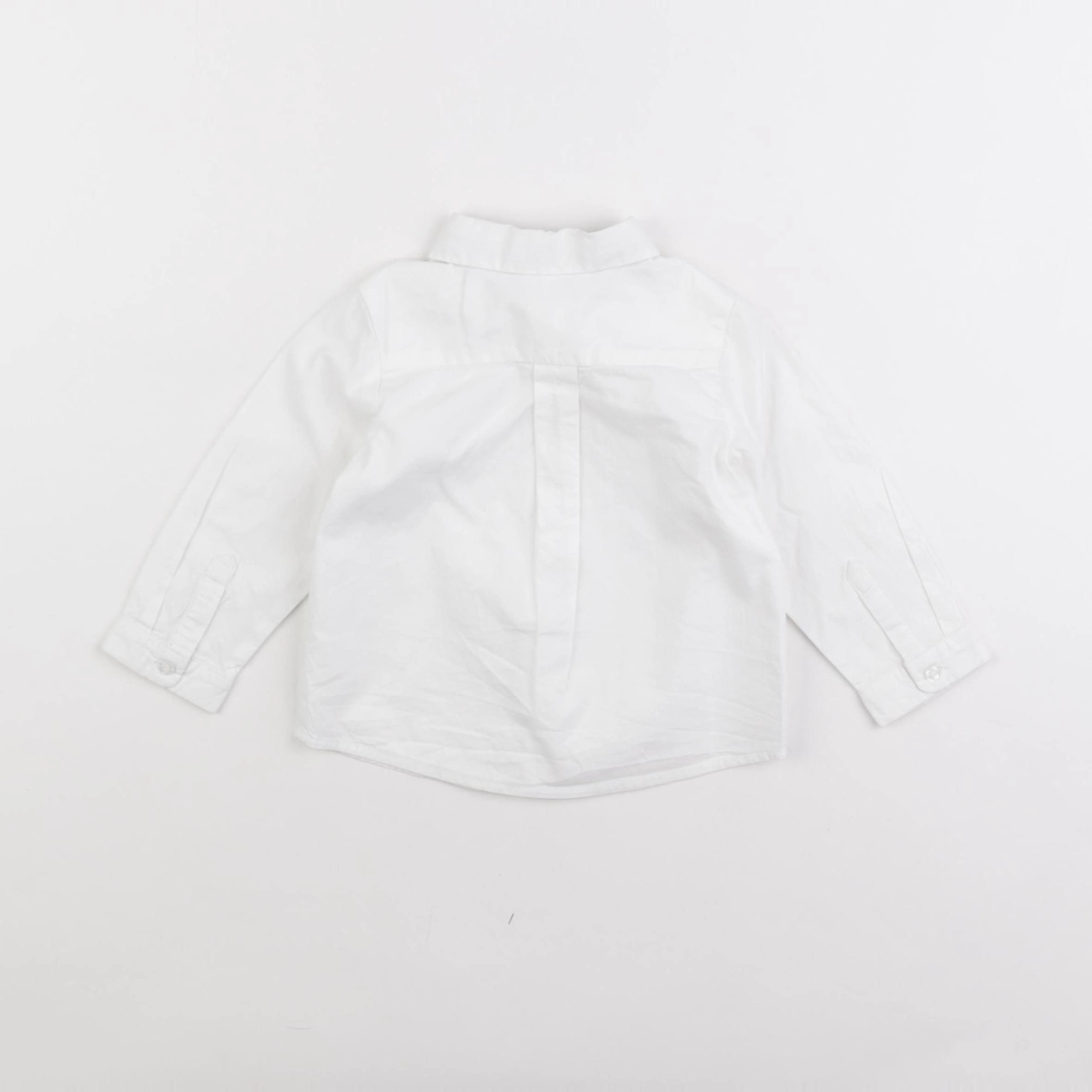 Jacadi - chemise blanc - 12 mois