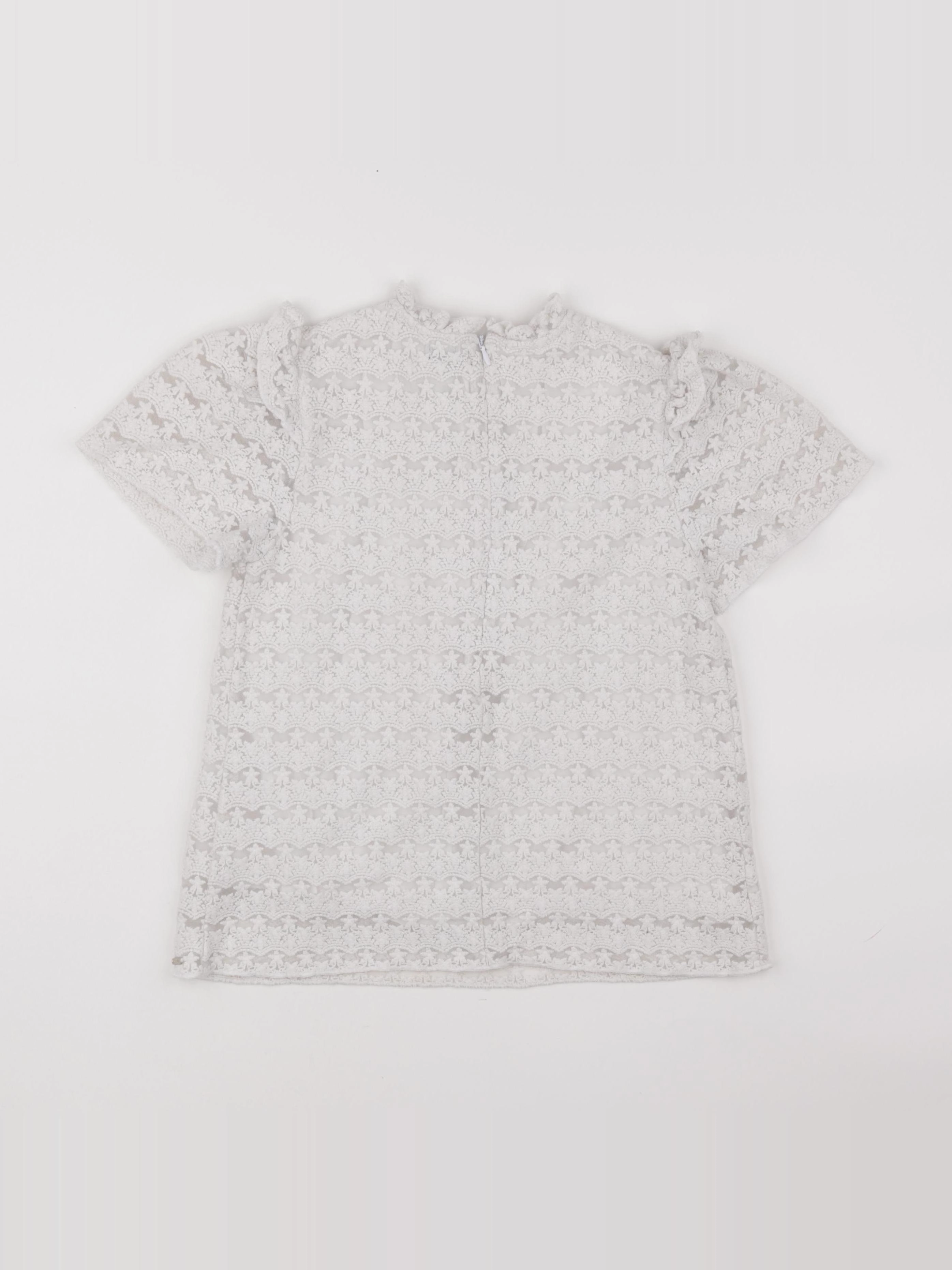 IKKS - blouse blanc - 10 ans