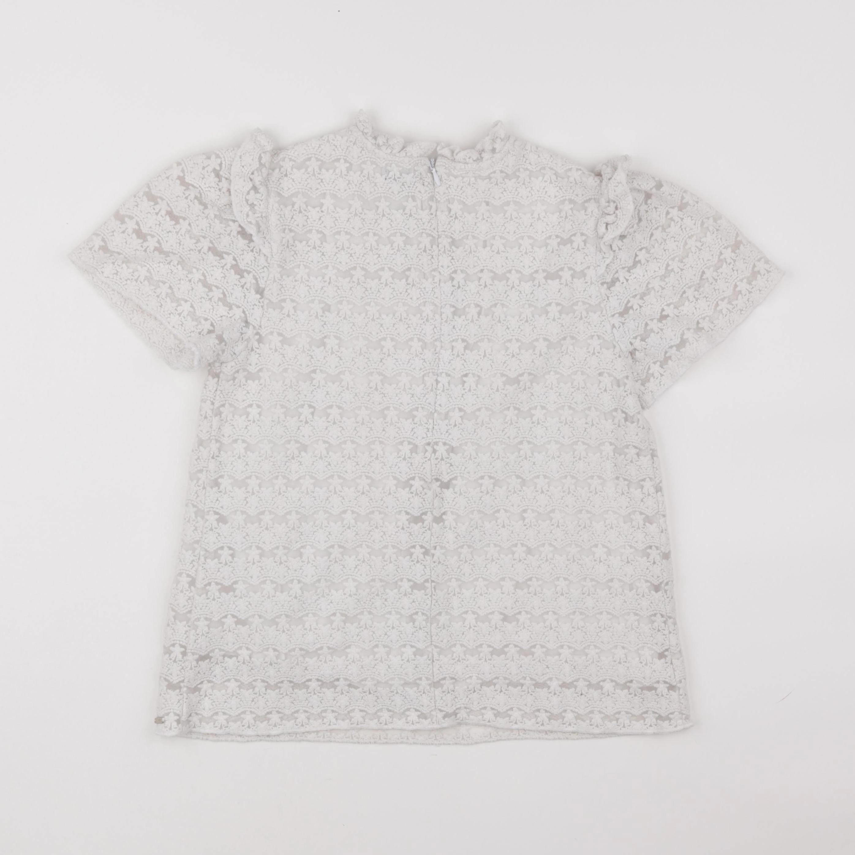 IKKS - blouse blanc - 10 ans