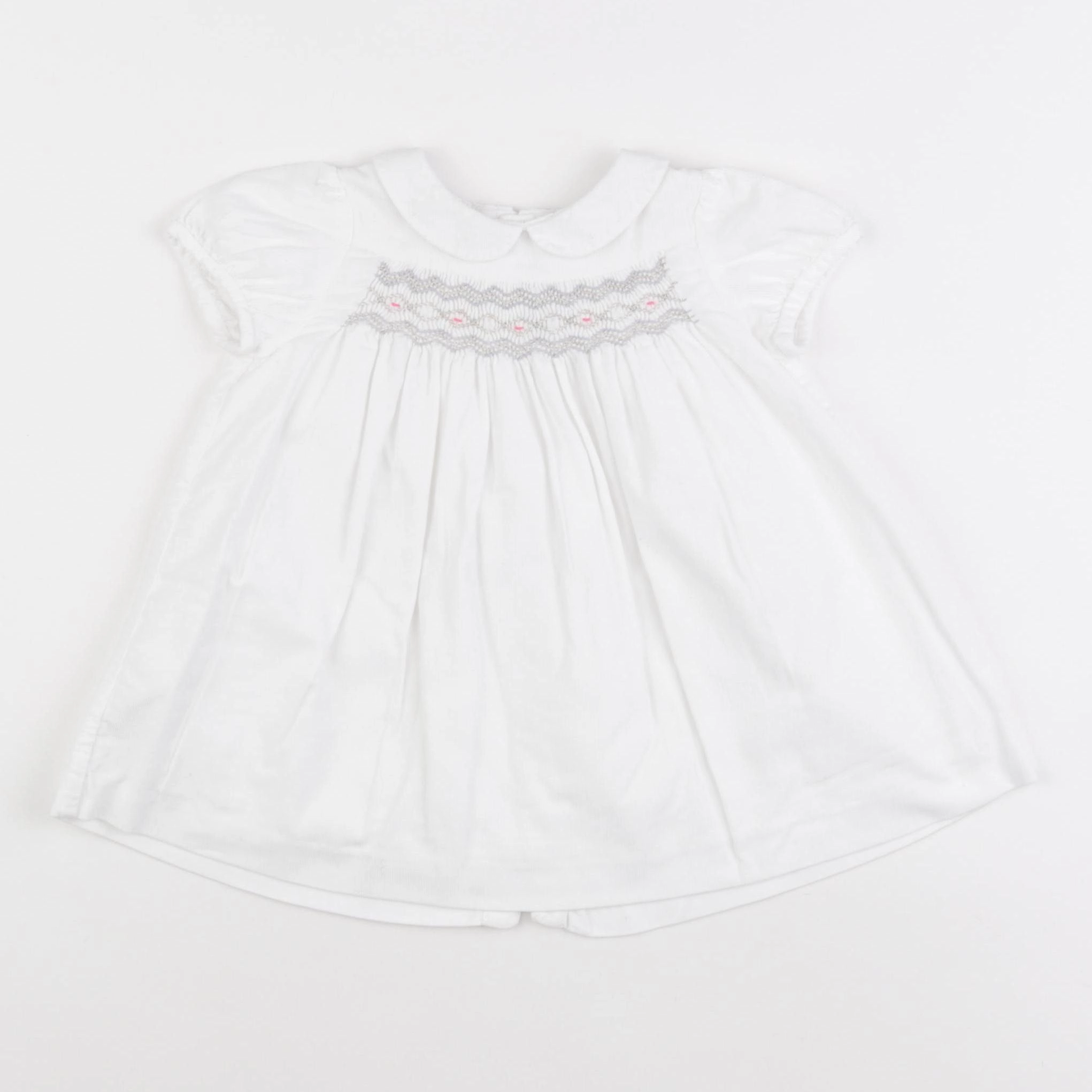 Jacadi - robe blanc - 12 mois