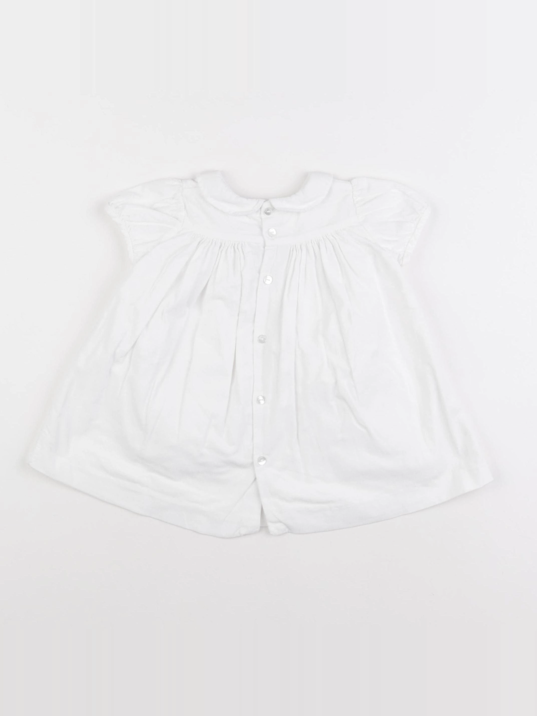 Jacadi - robe blanc - 12 mois