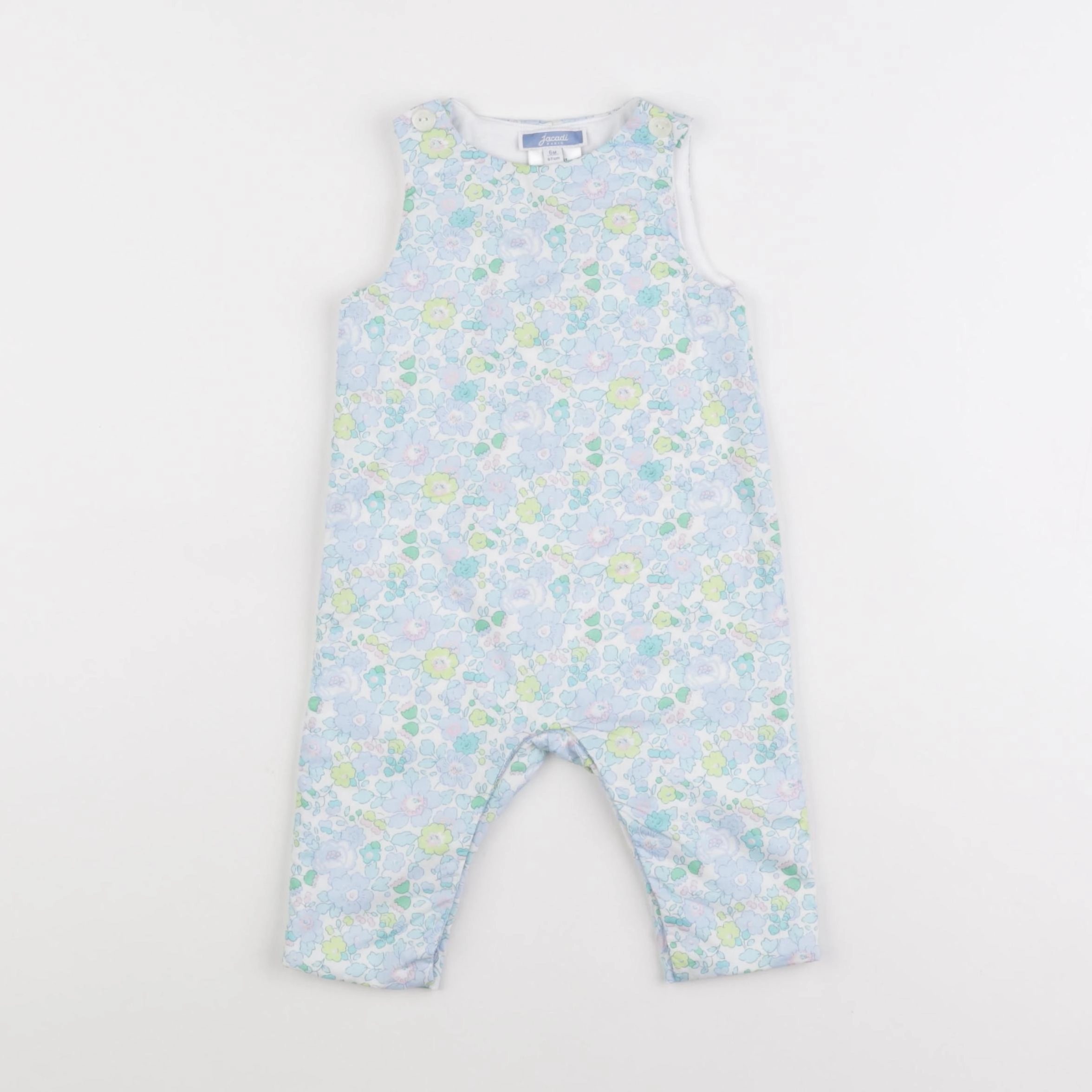 Jacadi - combinaison liberty bleu - 6 mois