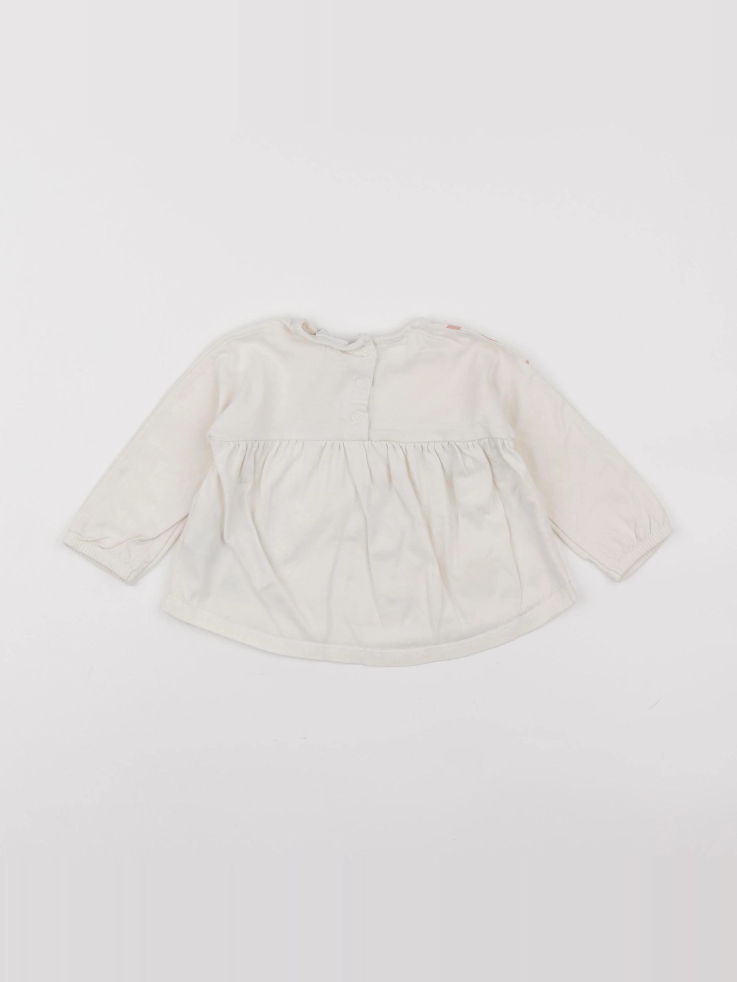 Tape à l'oeil - tee-shirt beige - 12 mois
