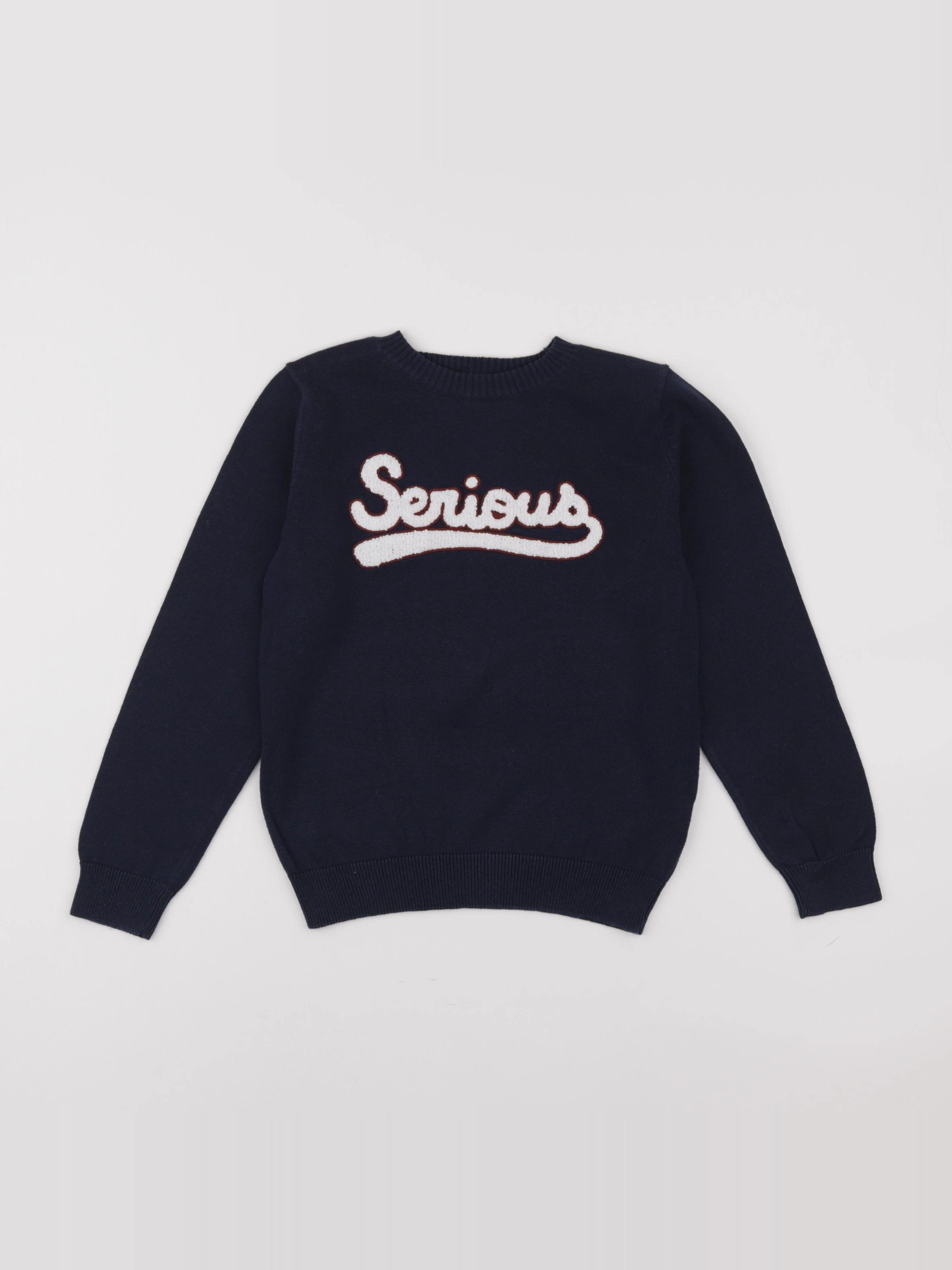 La Redoute - pull bleu - 8 ans