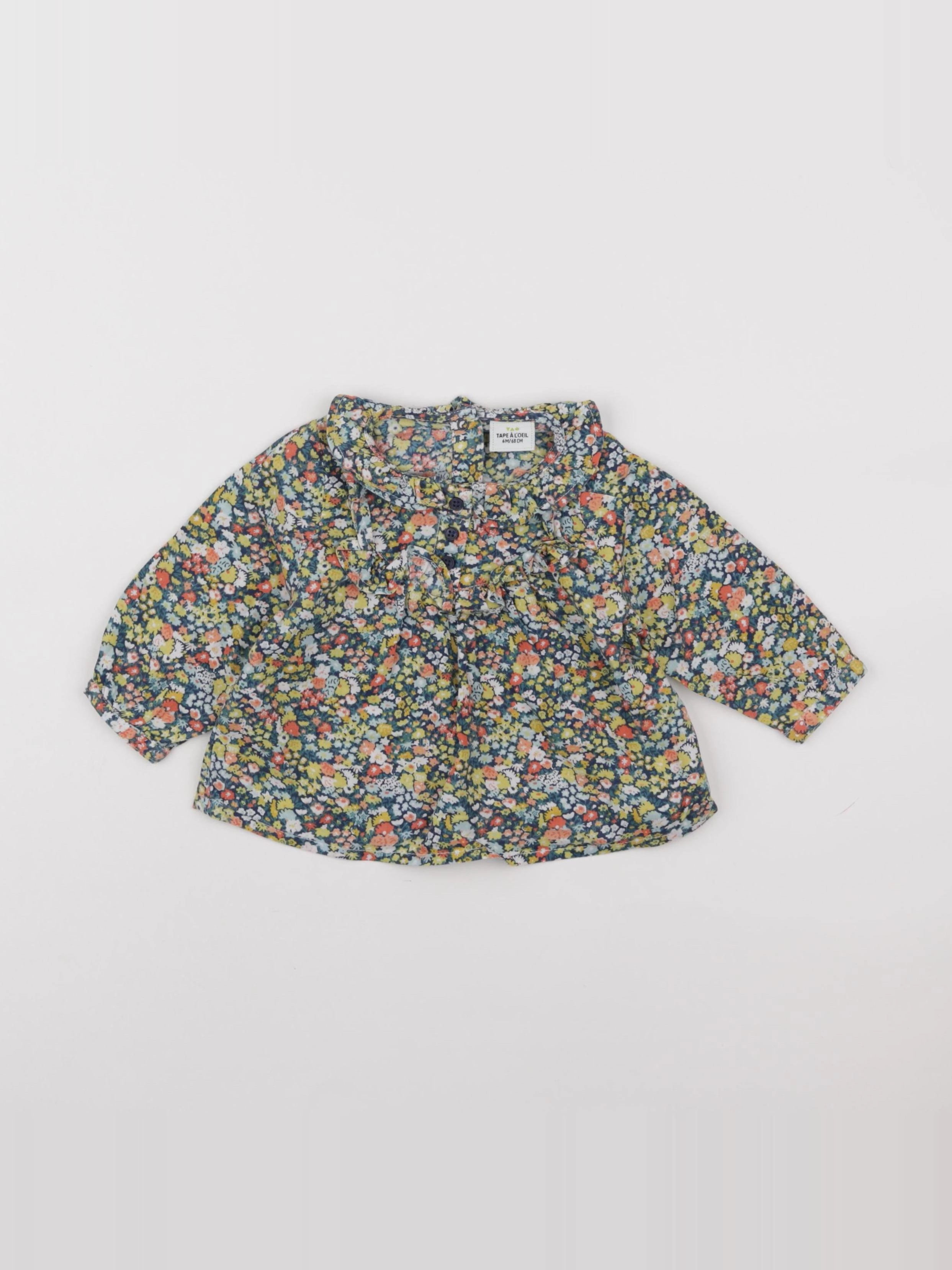 Tape à l'oeil - blouse multicolore - 6 mois