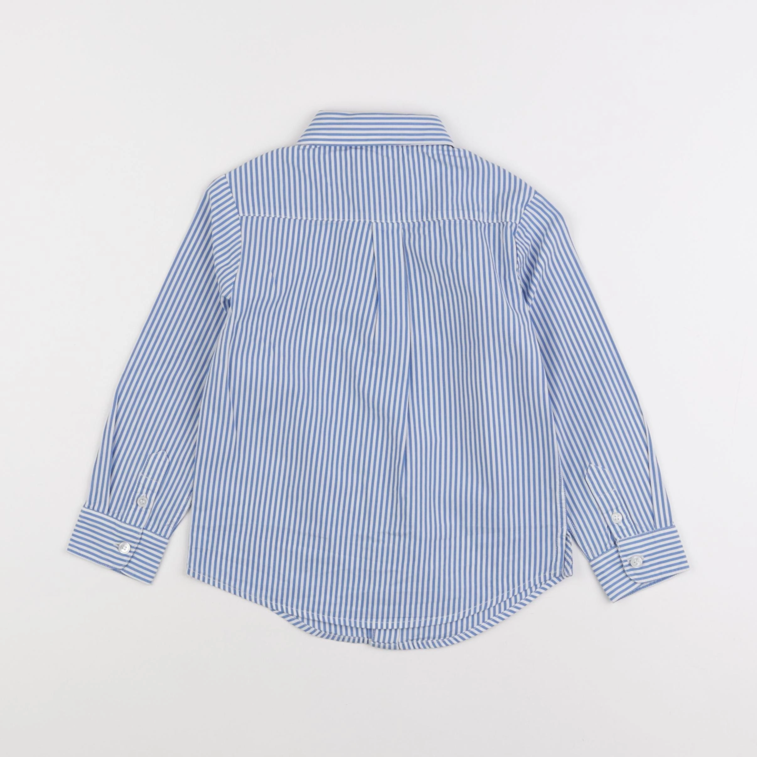 Jacadi - chemise blanc, bleu - 5 ans