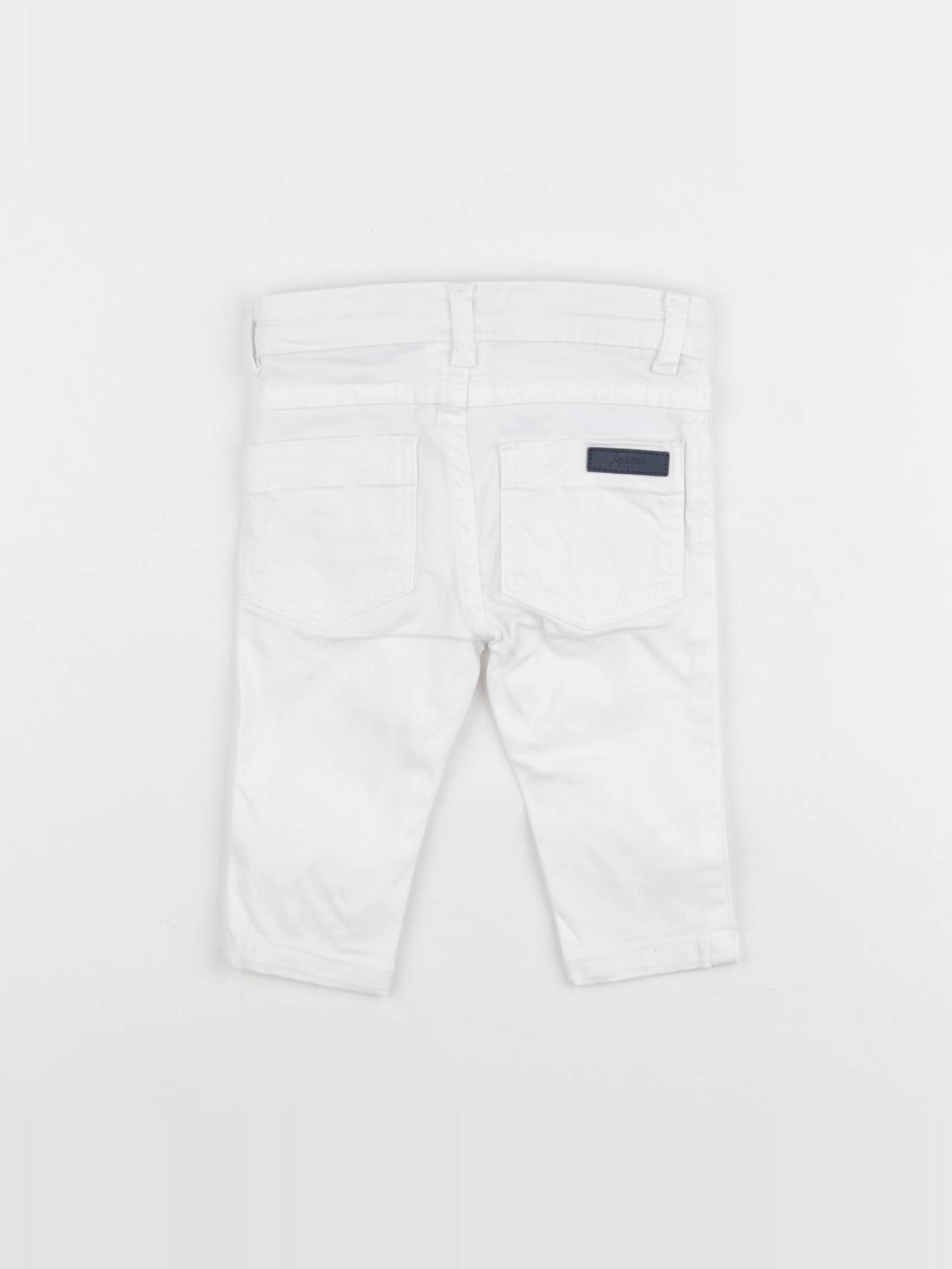 Jacadi - pantalon blanc - 6 mois