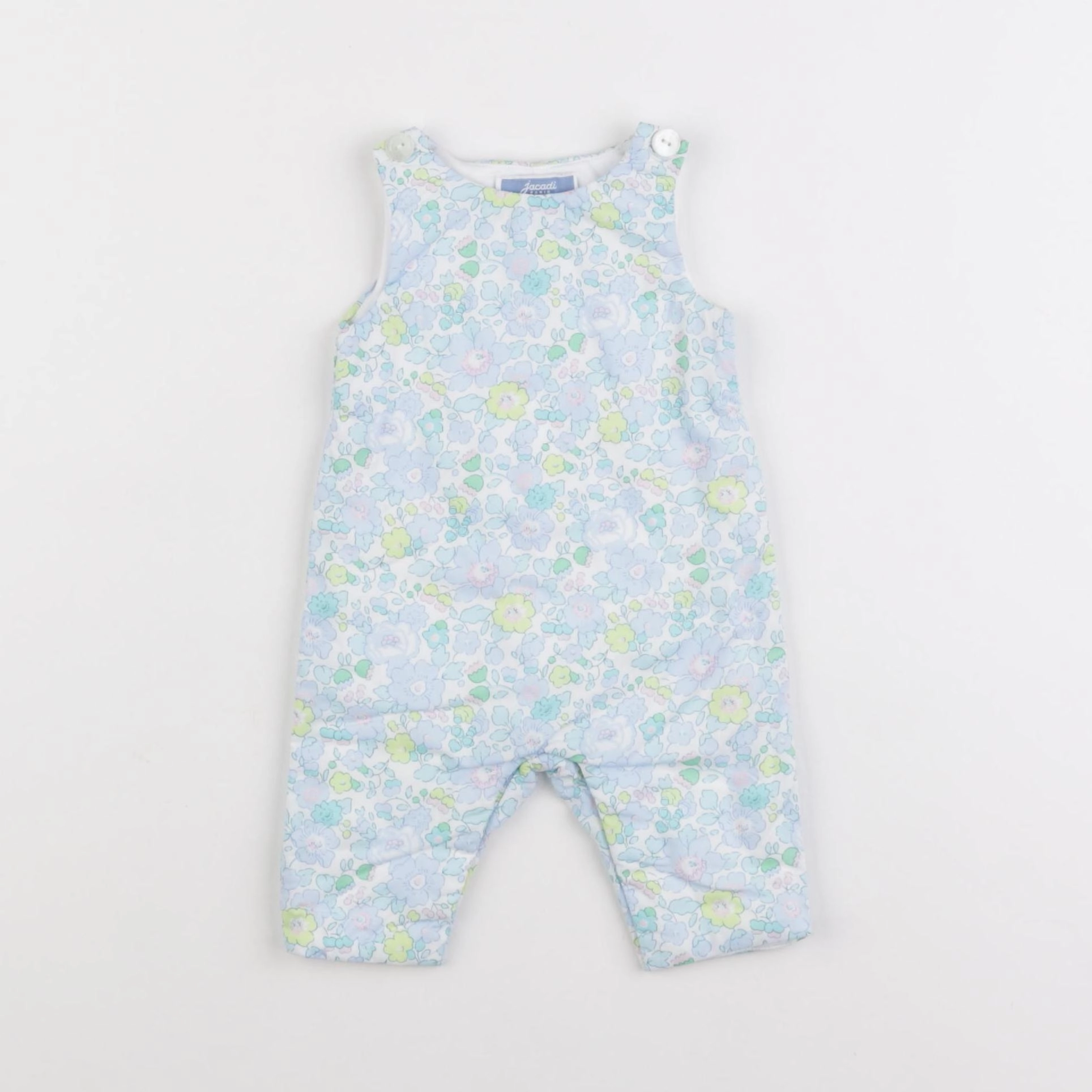 Jacadi - combinaison liberty multicolore - 1 mois