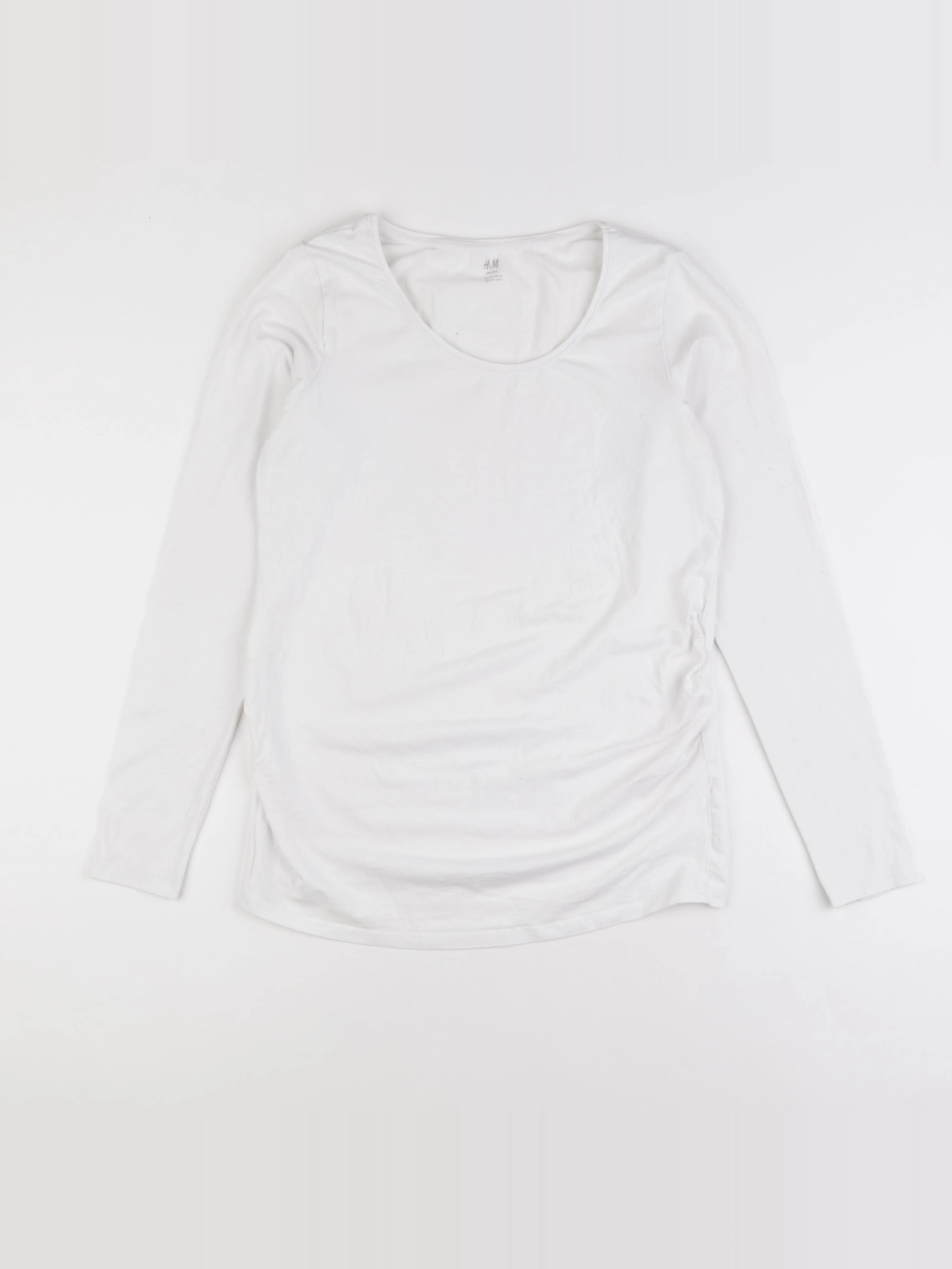 H&M - tee-shirt grossesse blanc - 40 à 42
