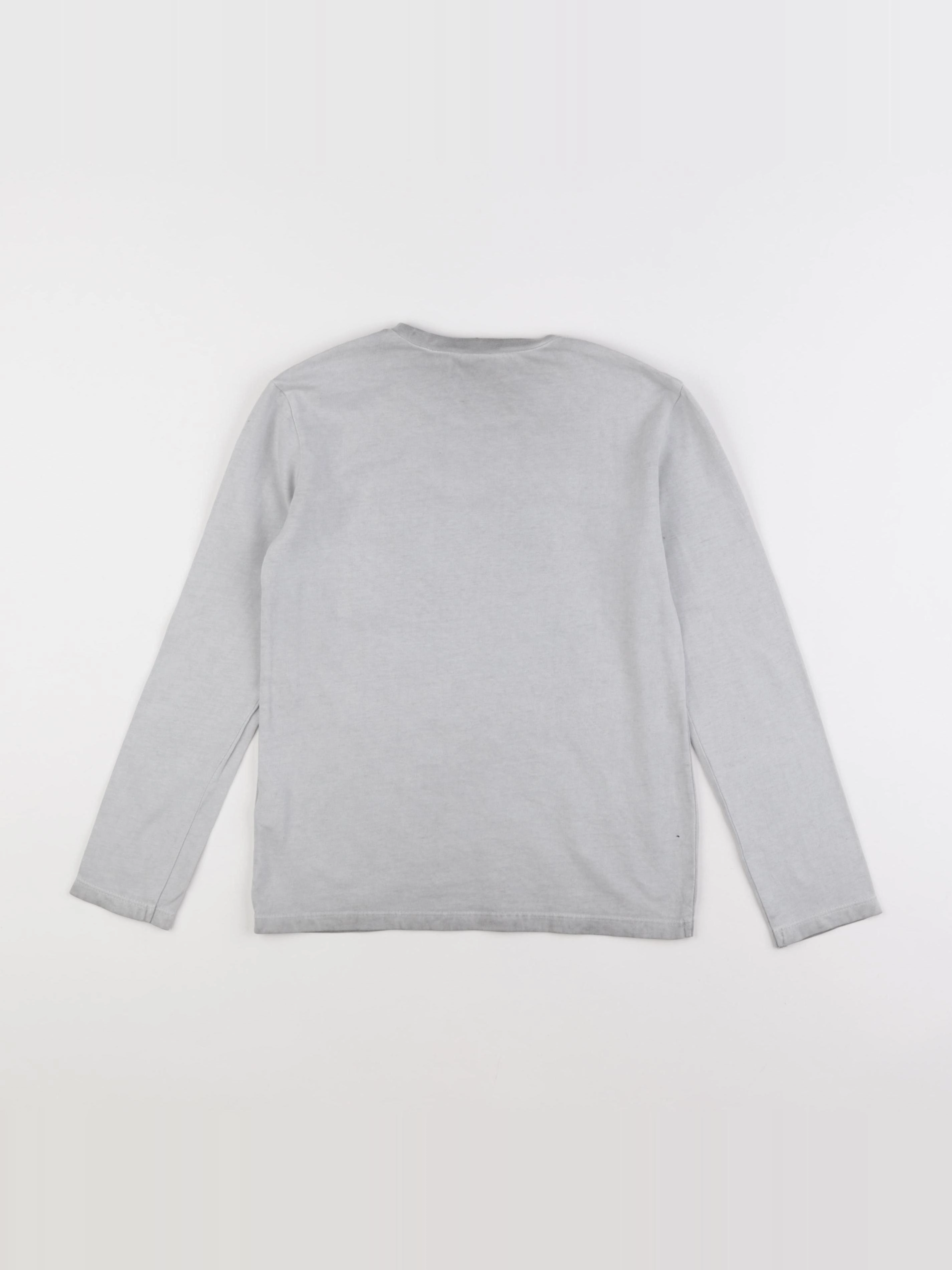 IKKS - tee-shirt gris - 8 ans