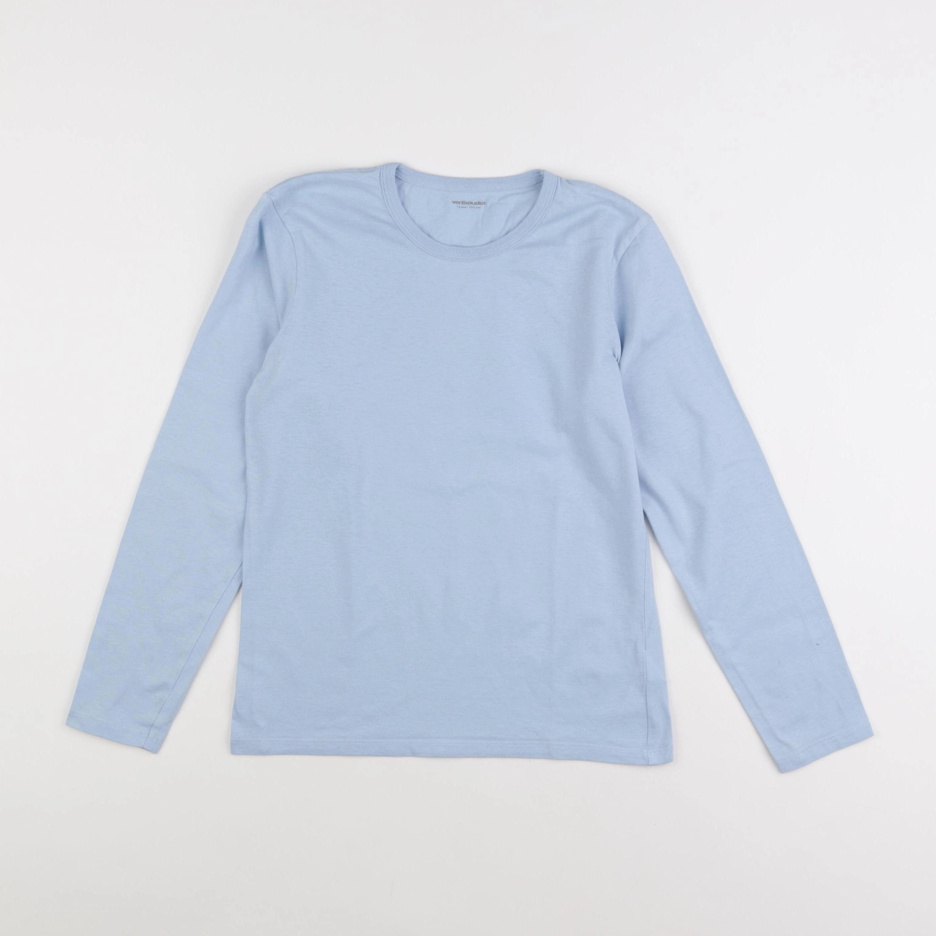Vertbaudet - tee-shirt bleu - 12 ans