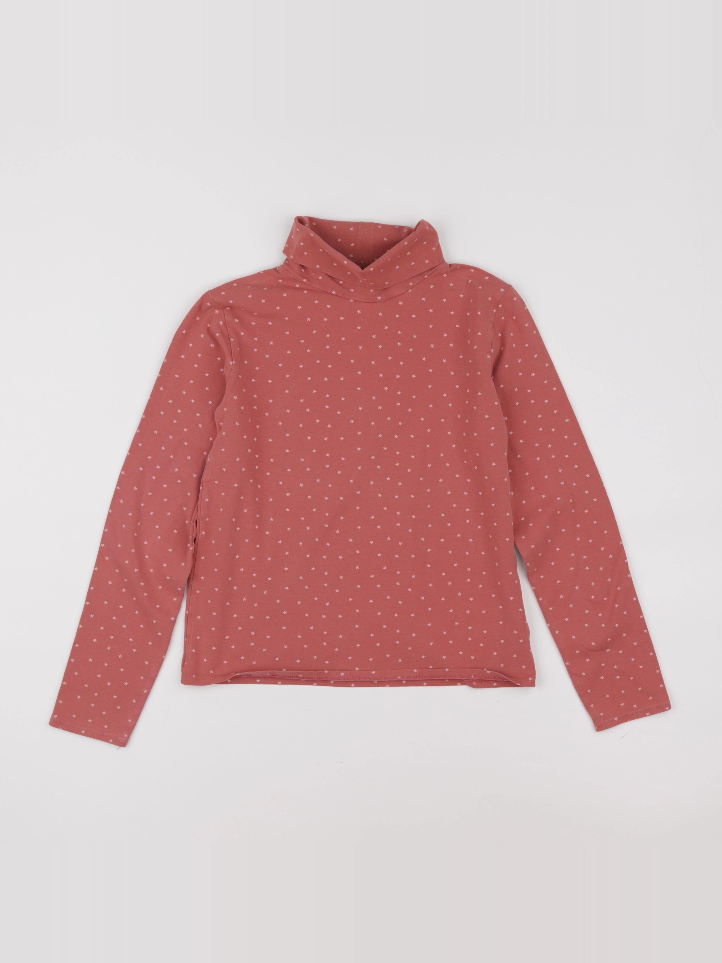 Vertbaudet - sous-pull rose - 10 ans