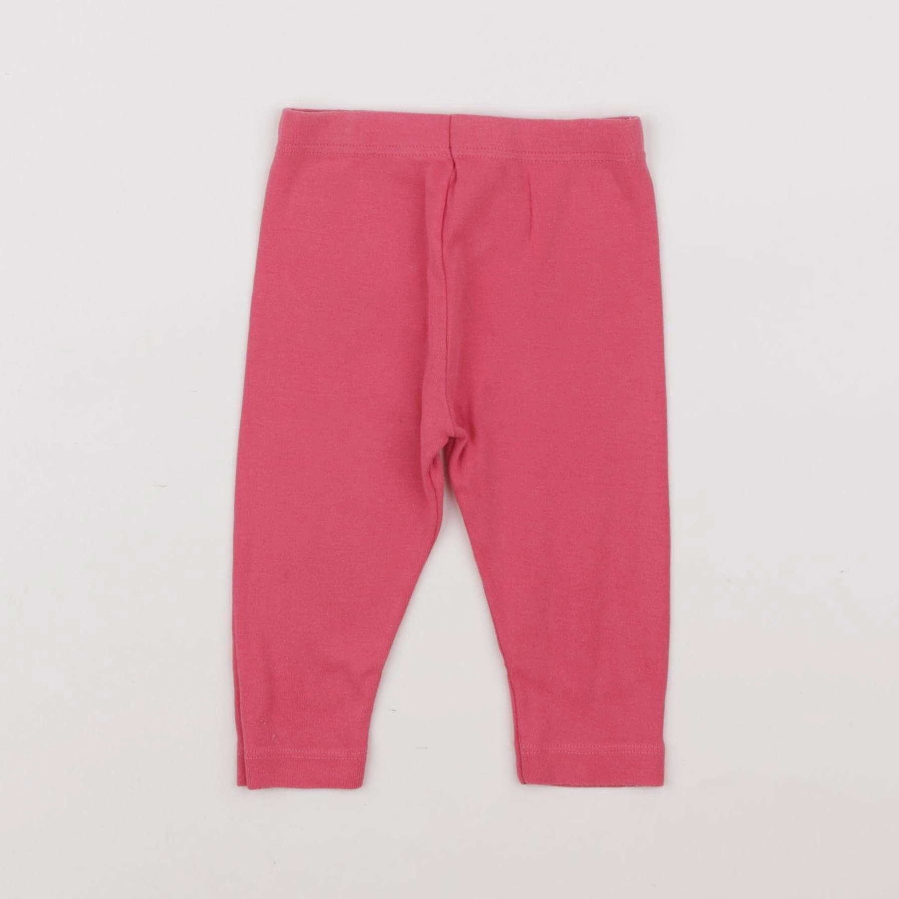 Petit Bateau - legging rose - 6 mois