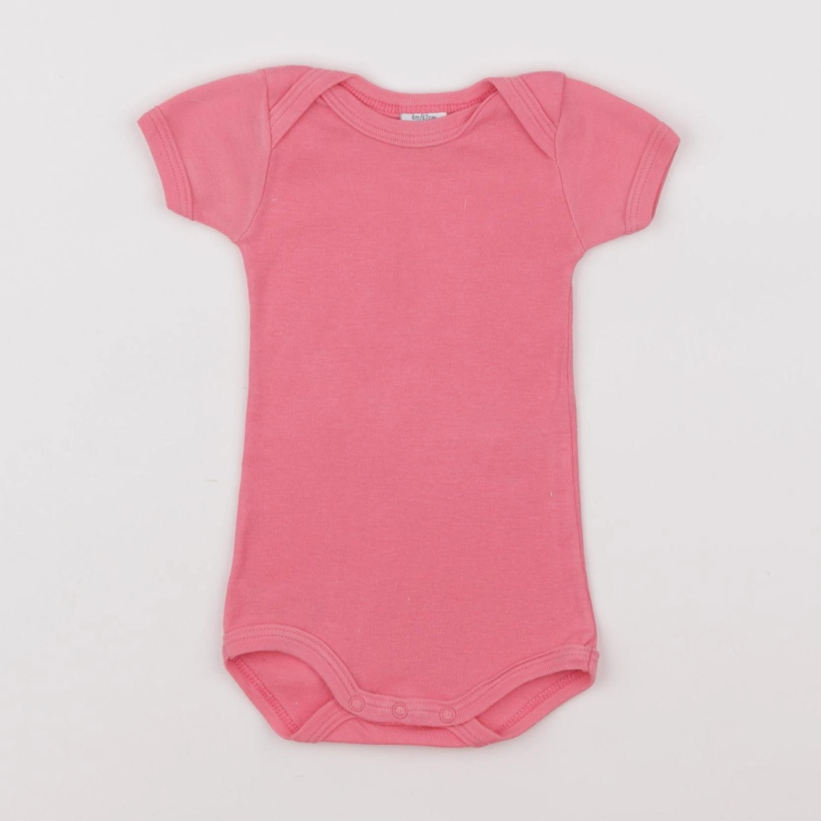 Petit Bateau - body rose - 6 mois